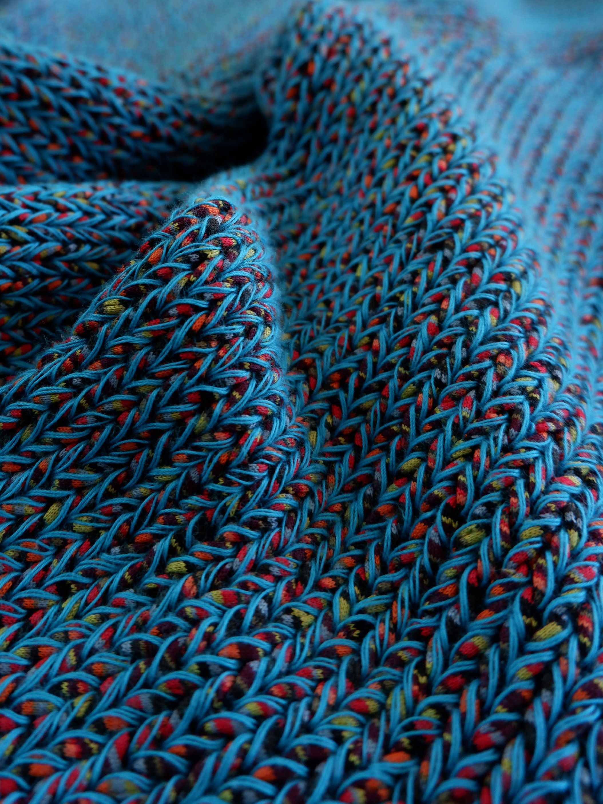 Jil Sander Last drop! Jil Sander turquoise sweater runway SS12 Size US L / EU 52-54 / 3 - 8 Thumbnail