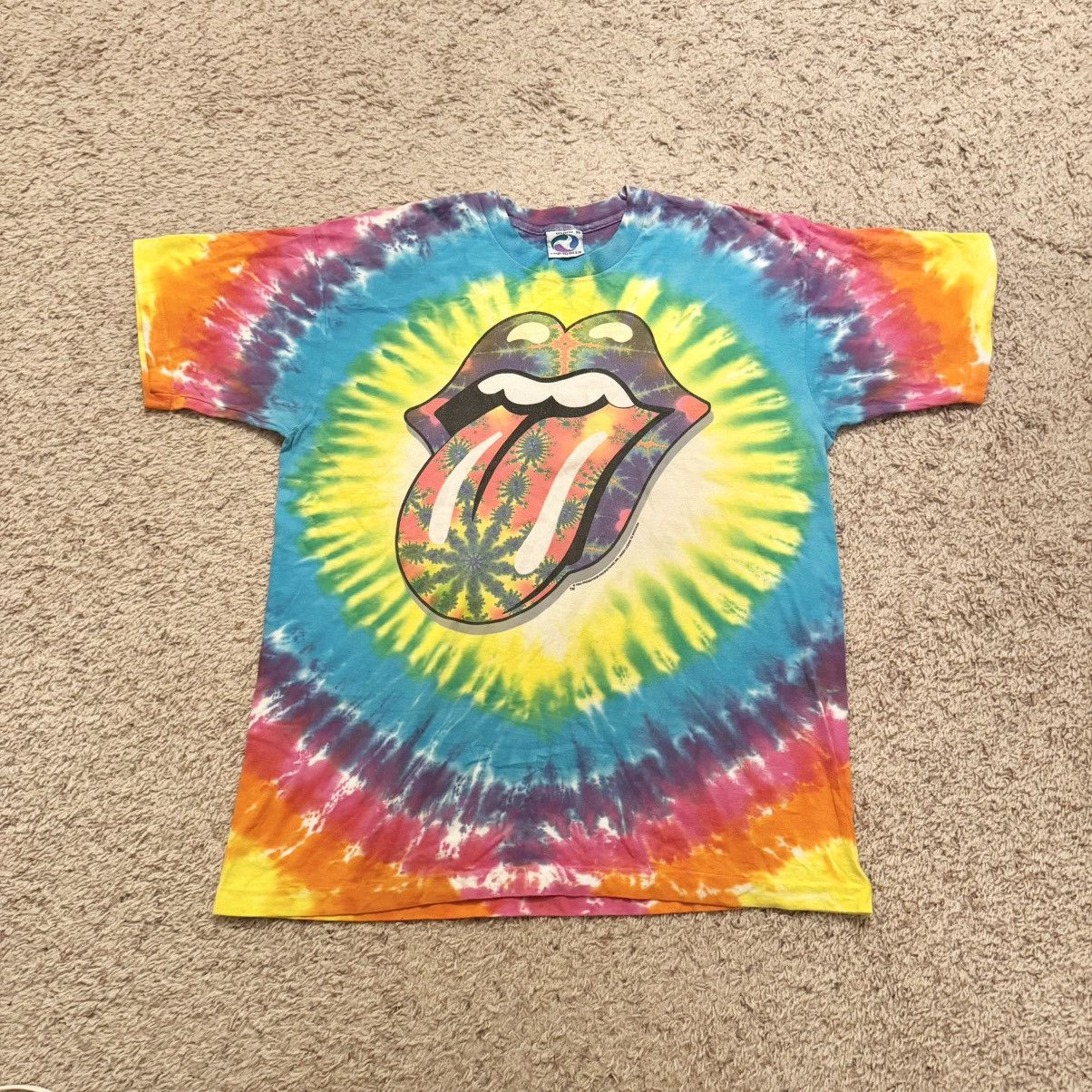 Vintage Vintage 1994 The Rolling Stones Liquid Blue Tee XL Size US XL / EU 56 / 4 - 3 Thumbnail