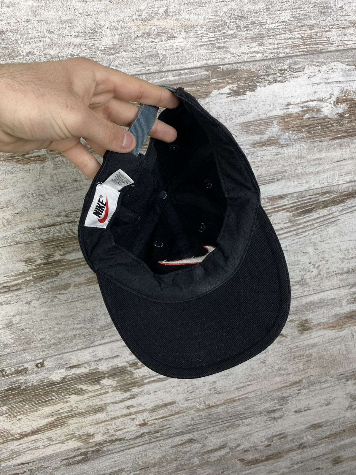 Nike × Vintage Mens Vintage Nike big logo hats cap hat y2k rare swoosh acg Size ONE SIZE - 8 Thumbnail