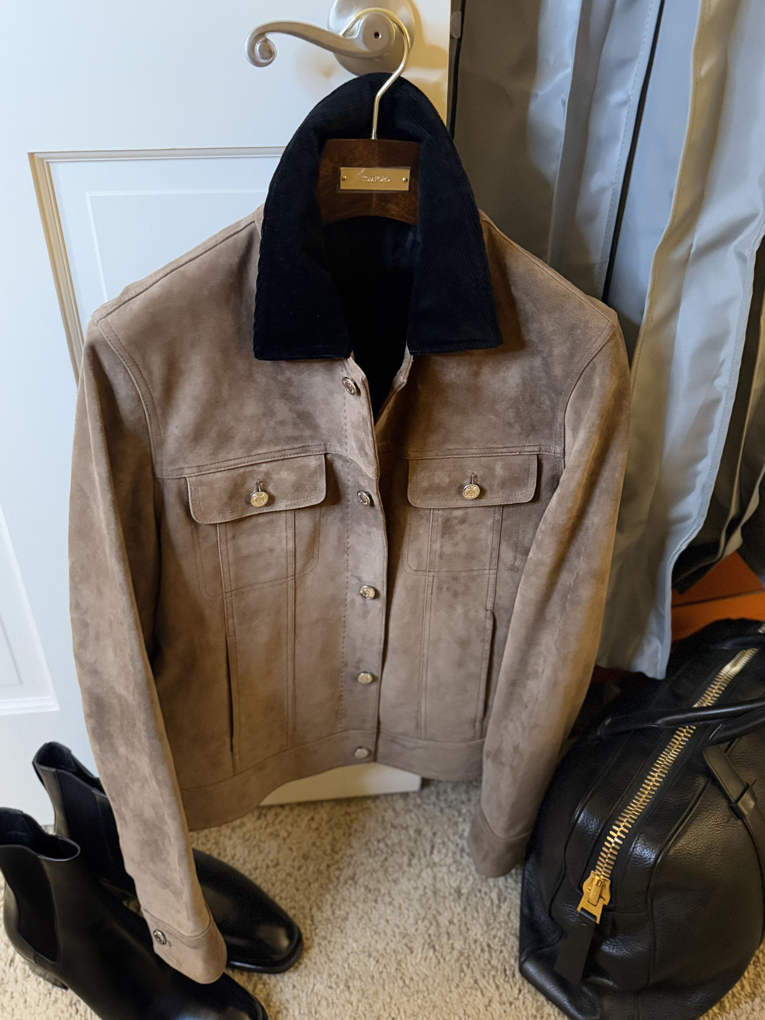 Berluti A Menswear Grail: Rare Colorway $6,450 w/tax Suede Trucker Size US L / EU 52-54 / 3 - 9 Thumbnail