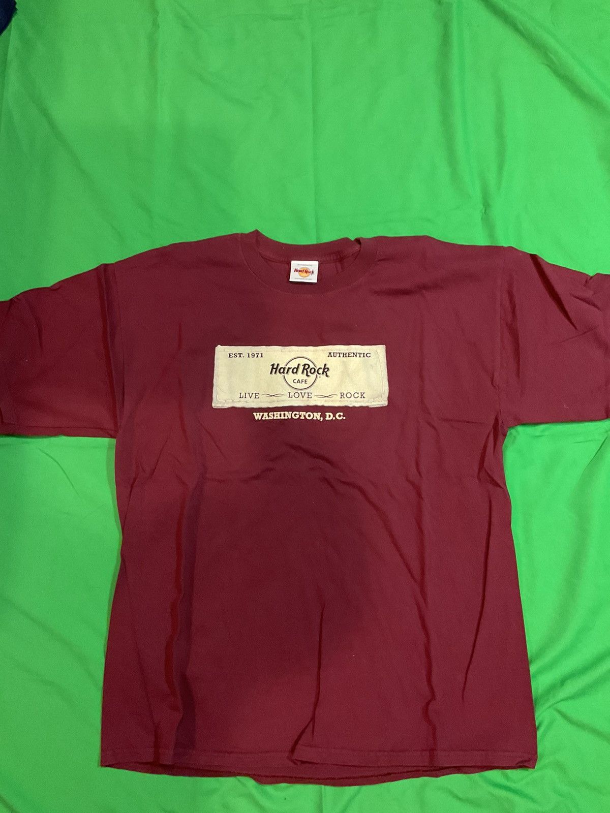 Hard Rock Cafe × Vintage Hard Rock Cafe Washington DC Size US XL / EU 56 / 4 - 1 Thumbnail