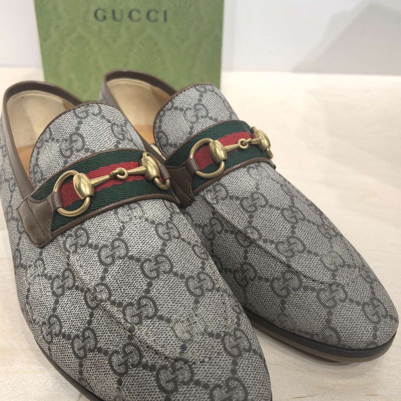 Gucci Gucci Horsebit Leather Loafers for Men - Size US 8.5 / EU 41-42 - 2 Thumbnail