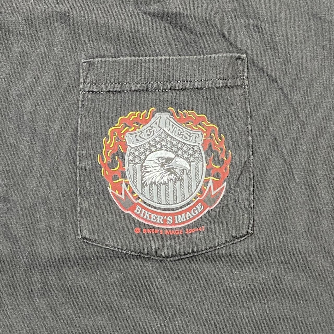 Other Vintage Bikers Image Black Biker Pocket Tee Size XL Size US XL / EU 56 / 4 - 3 Thumbnail