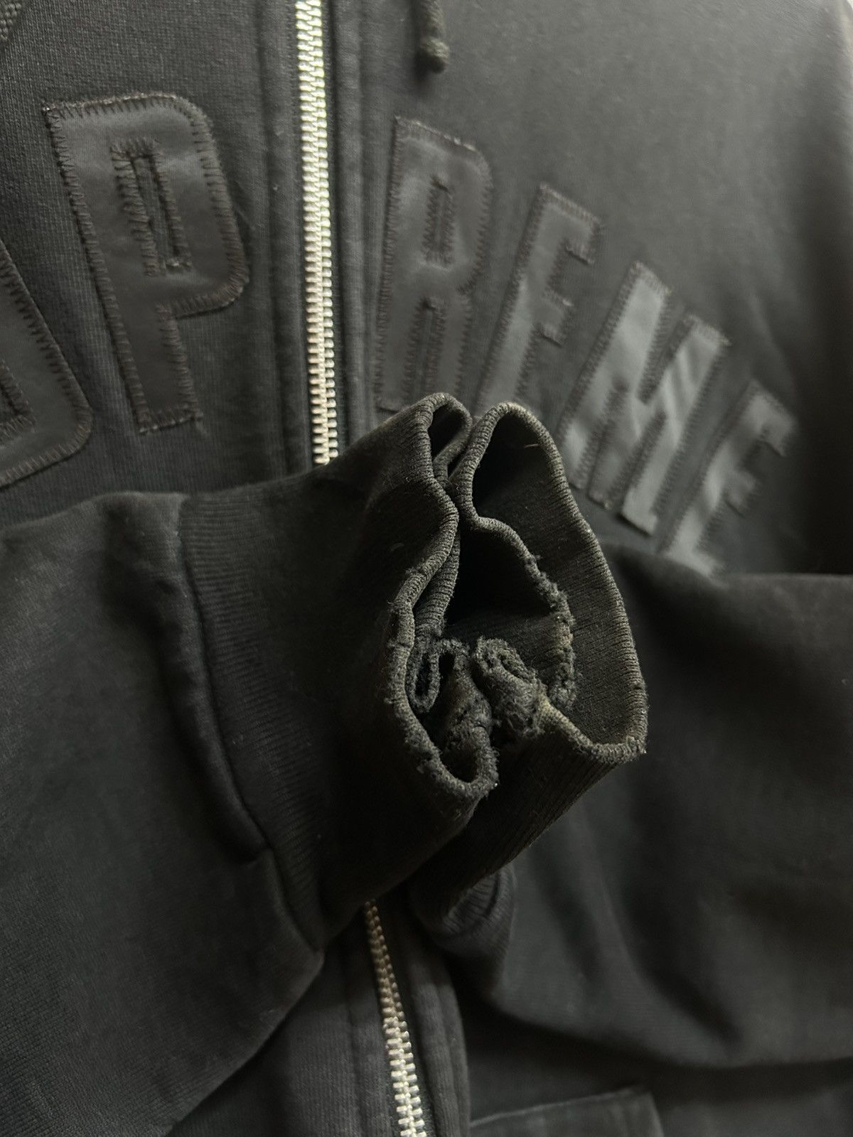Supreme Supreme Arc Logo Thermal Zip Up heavy Sweatshirt/pullover Size US M / EU 48-50 / 2 - 8 Thumbnail