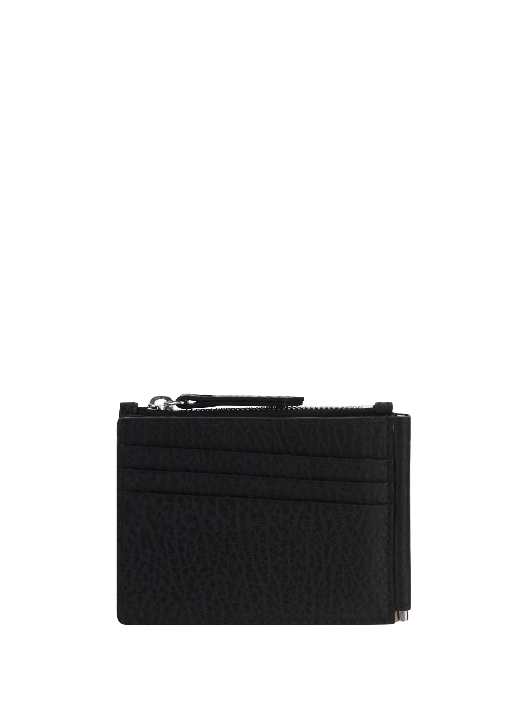 Maison Margiela Grained leather Card Holder Size ONE SIZE - 1 Thumbnail