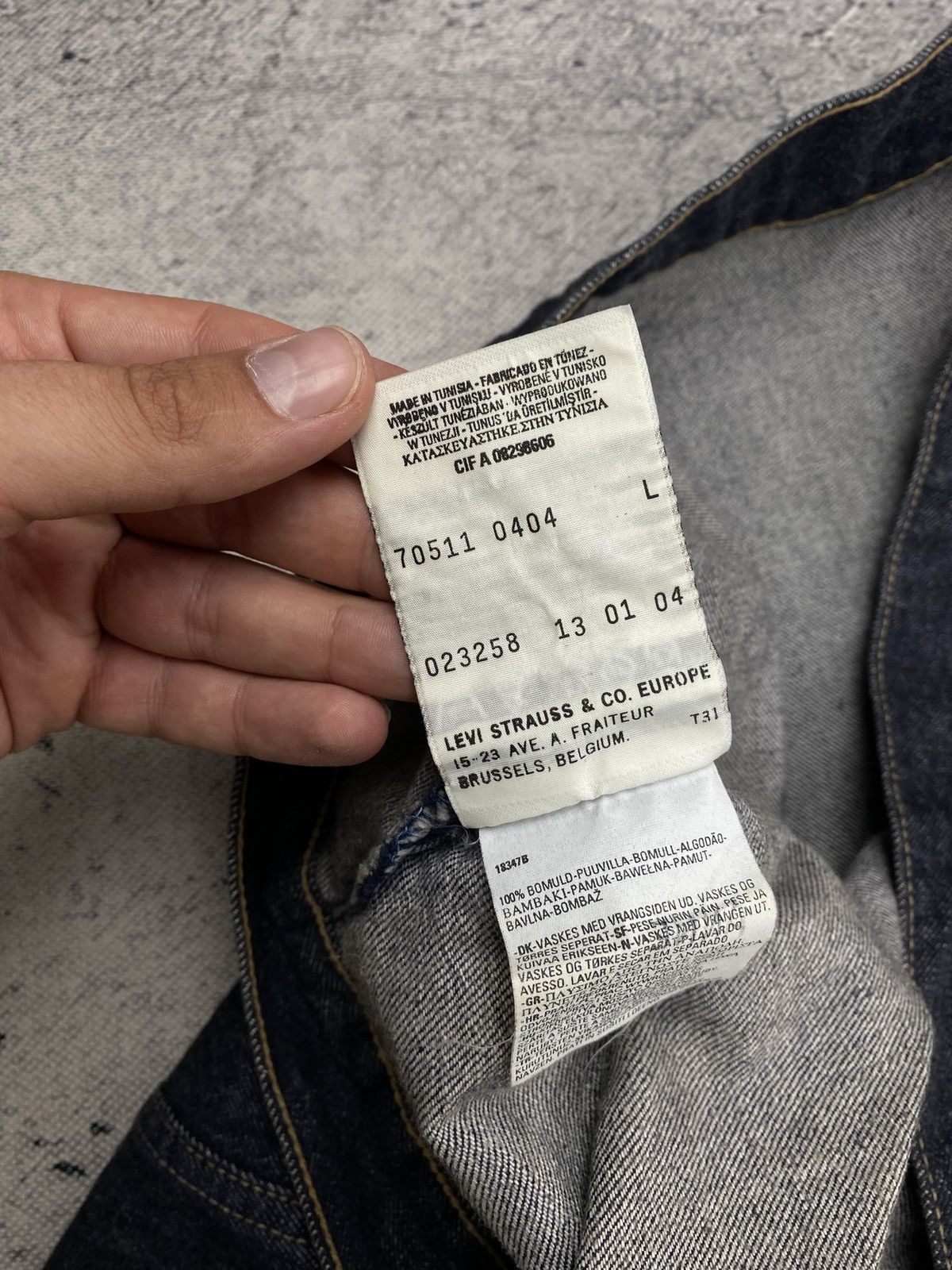 Levi's Vintage Clothing Vintage Jeans Jacket Levis Streetwear USA 90’ boxy Size US L / EU 52-54 / 3 - 11 Thumbnail