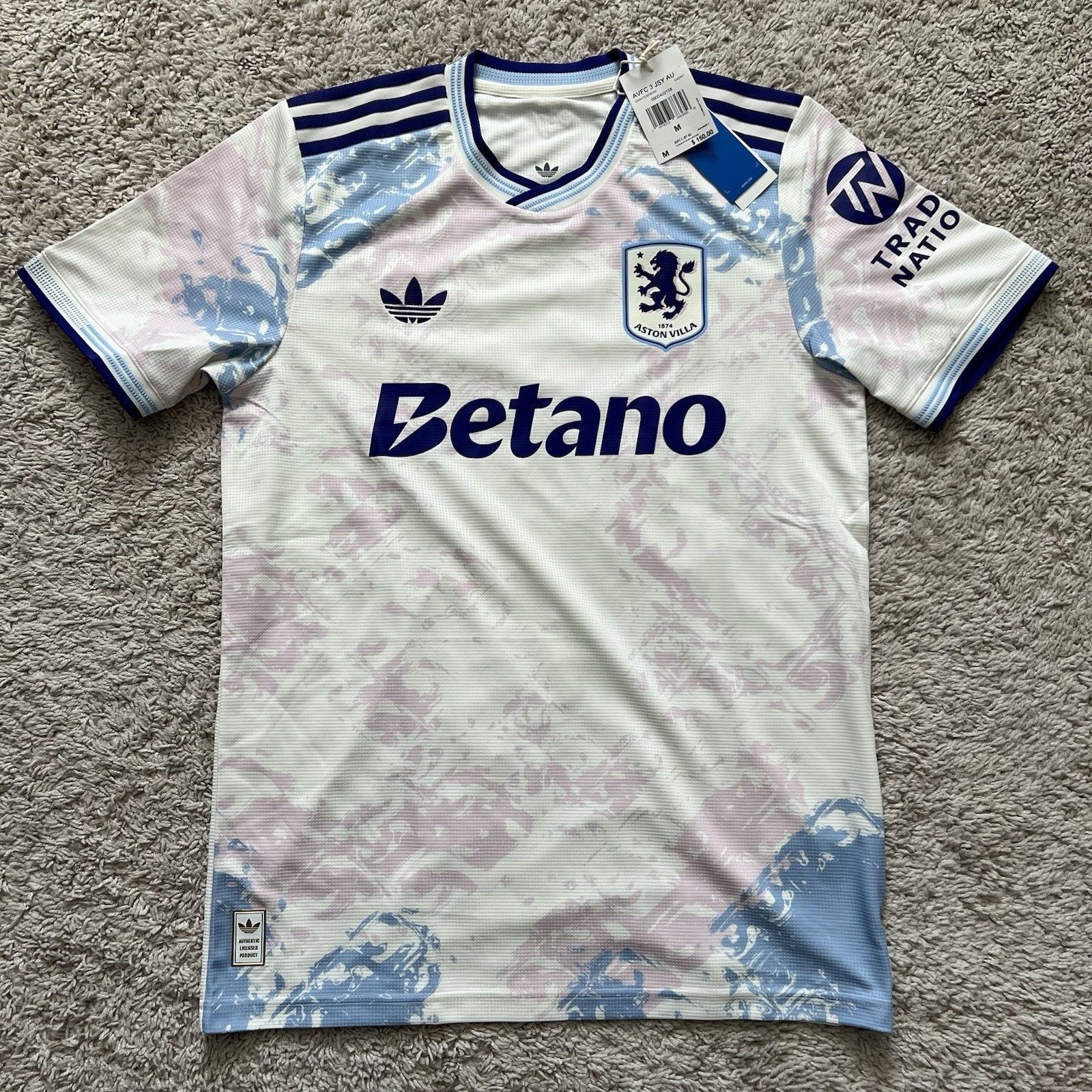 Adidas Adidas Aston Villa 25/26 Third Medium Authentic Jersey NWT Size US M / EU 48-50 / 2 - 5 Thumbnail