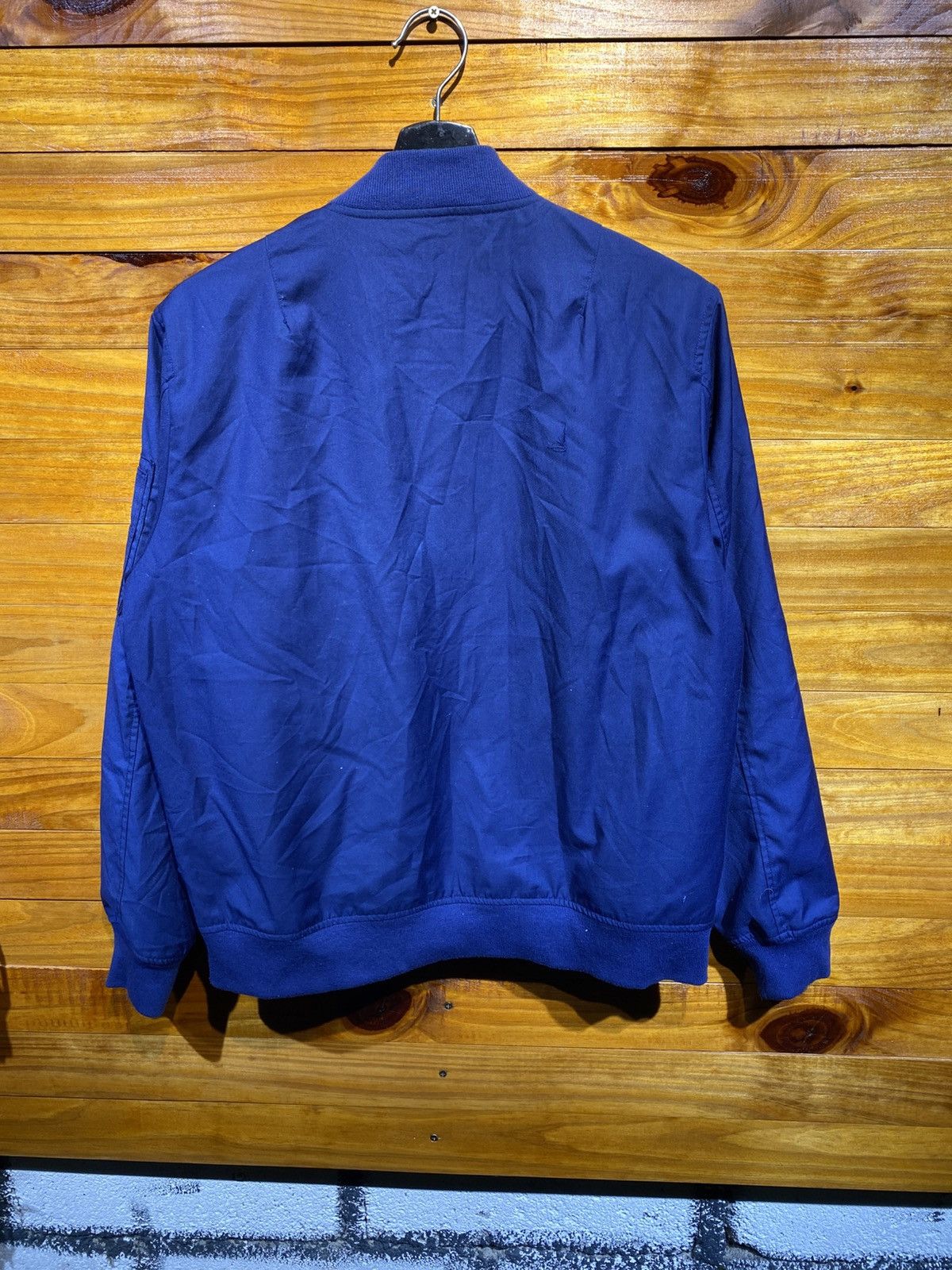 JUN MEN JunRed Tokyo Japan Navy Bomber Jacket – Classic Streetwear Size US M / EU 48-50 / 2 - 7 Thumbnail