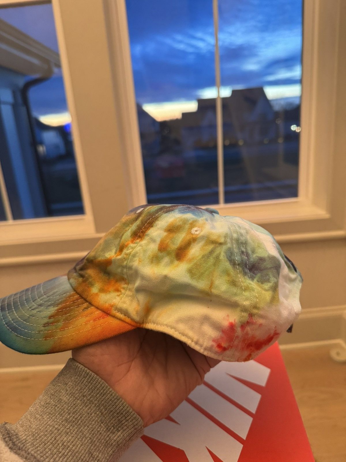 Nike 1of1 hand dyed tie dye Nike dad hat Size ONE SIZE - 4 Thumbnail
