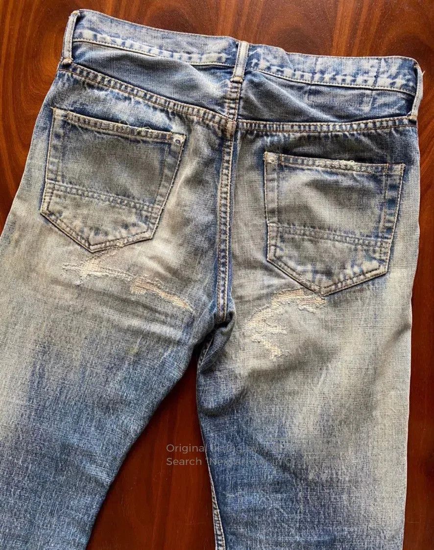 FDMTL vintage distressed yellow mud denim pants. Size US 30 / EU 46 - 7 Thumbnail