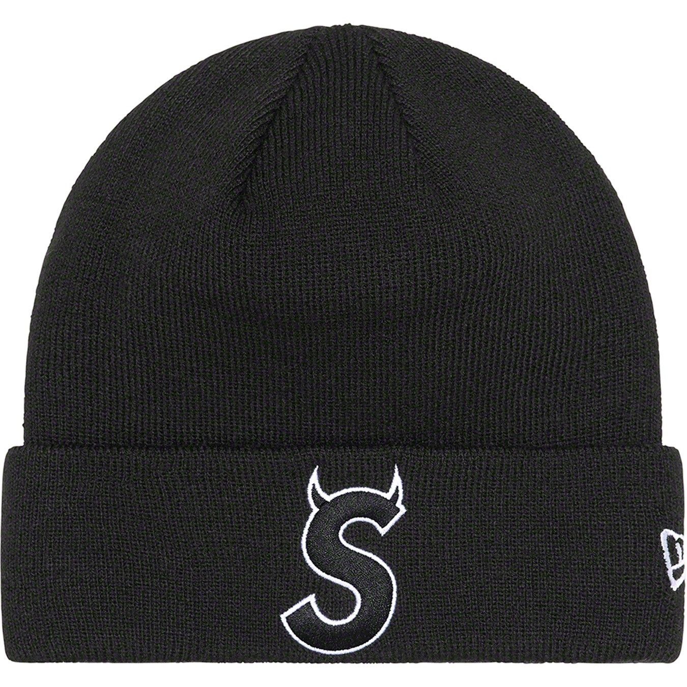 New Era × Supreme Supreme S Logo Beanie Size ONE SIZE - 1 Thumbnail