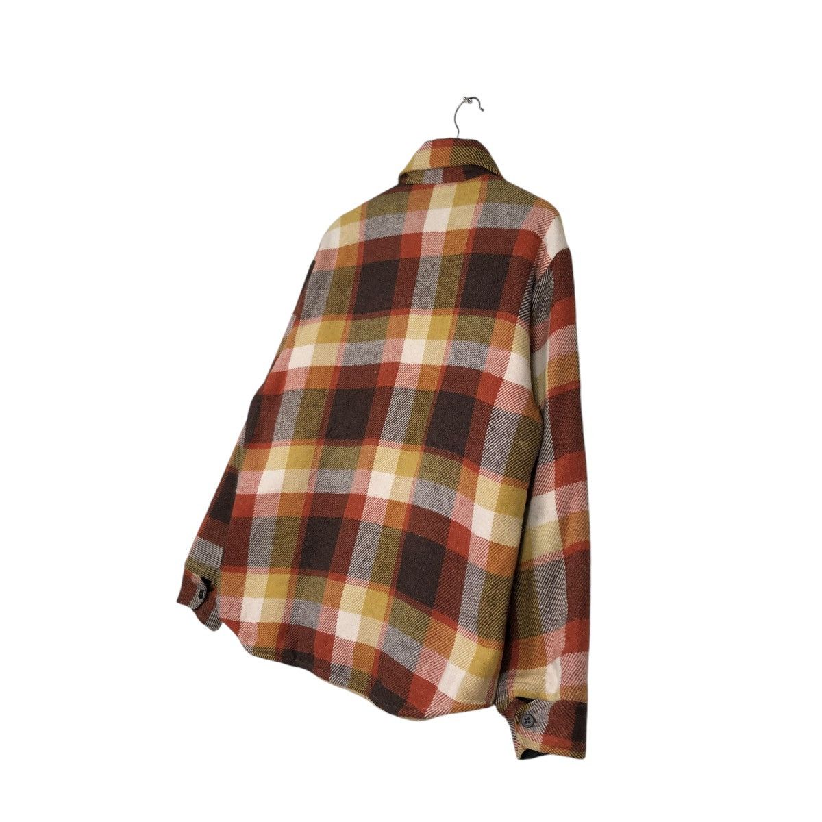 Vintage 🔥VINTAGE WOOL CHORE JACKET TARTAN DESIGN CPO BY PARK AVE Size US M / EU 48-50 / 2 - 12 Thumbnail