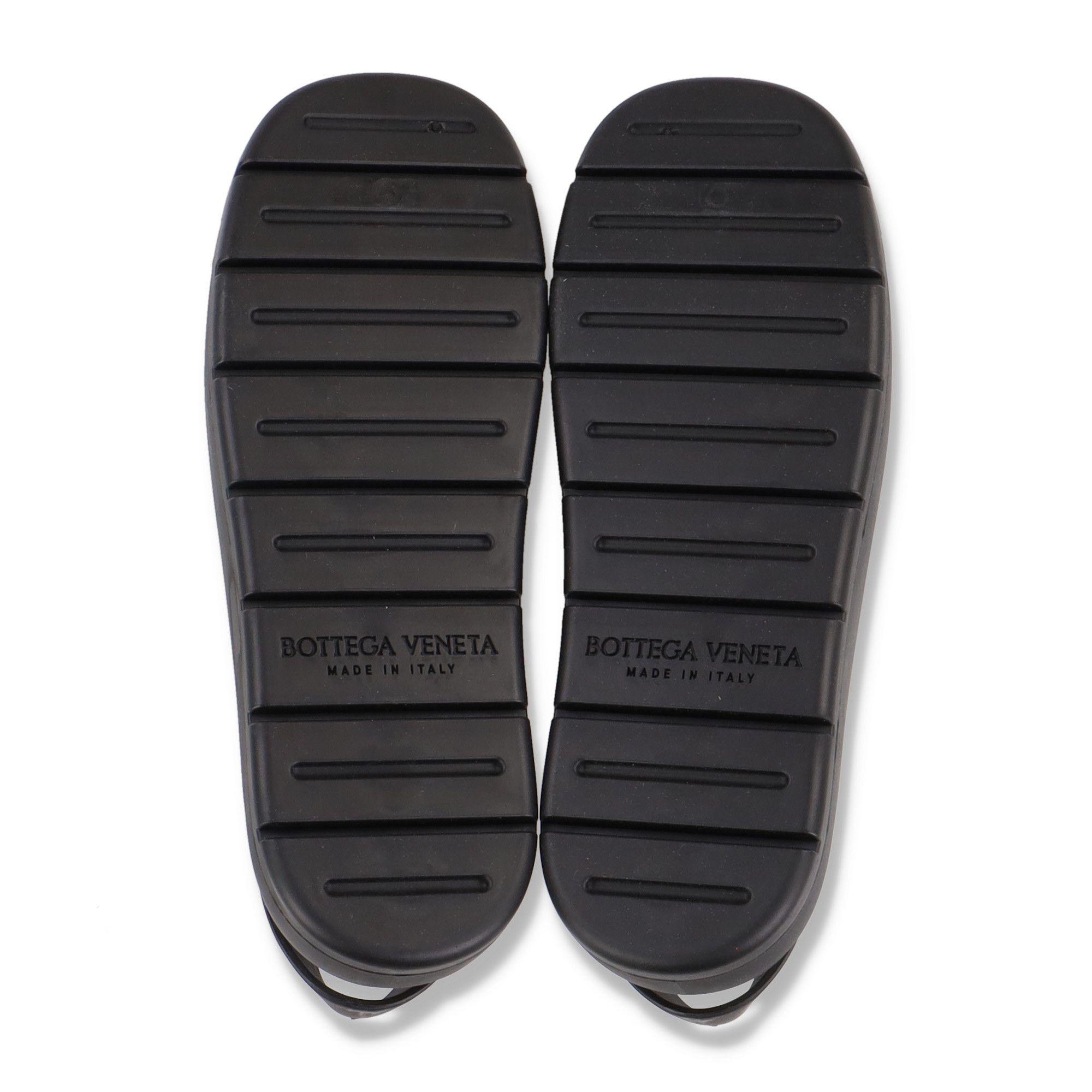 Bottega Veneta Black Rubber Puddle Sandals Size US 8 / IT 38 - 8 Thumbnail