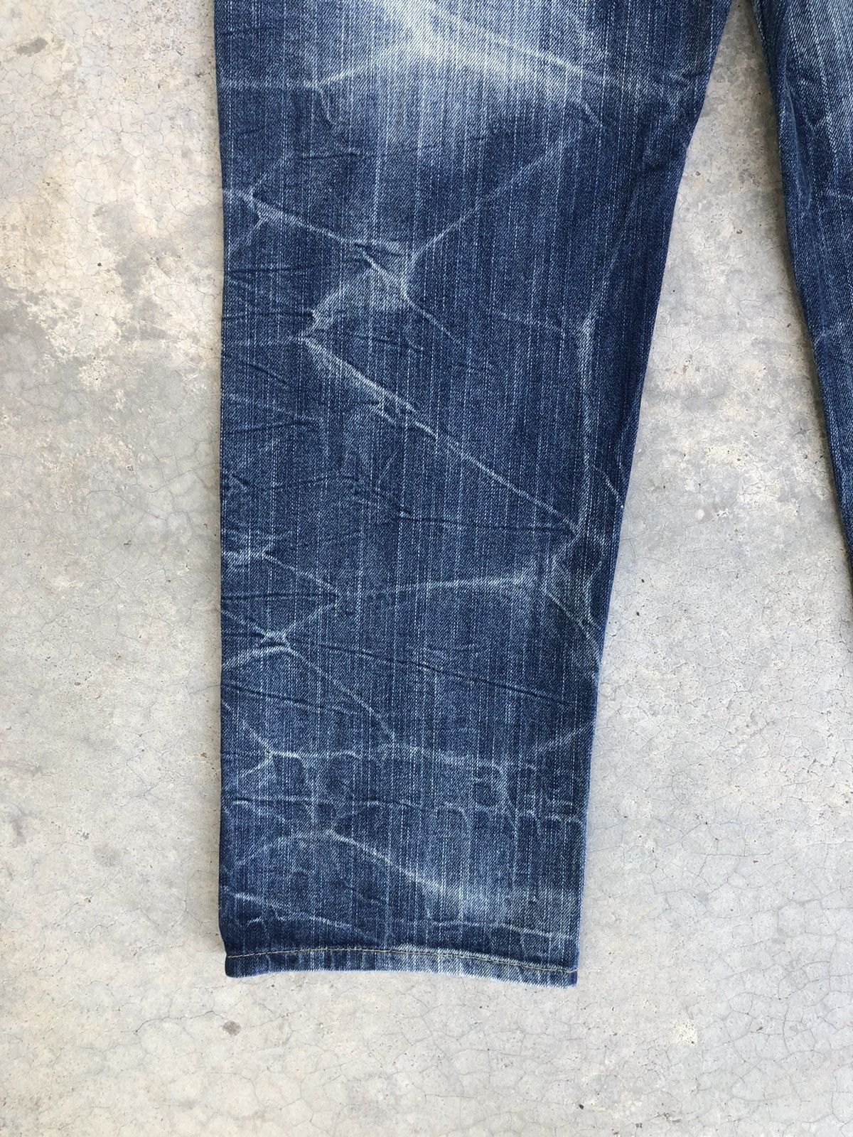 Hysteric Glamour Japanese Back & Forth Double Waist Distressed Jeans Size US 33 - 13 Thumbnail