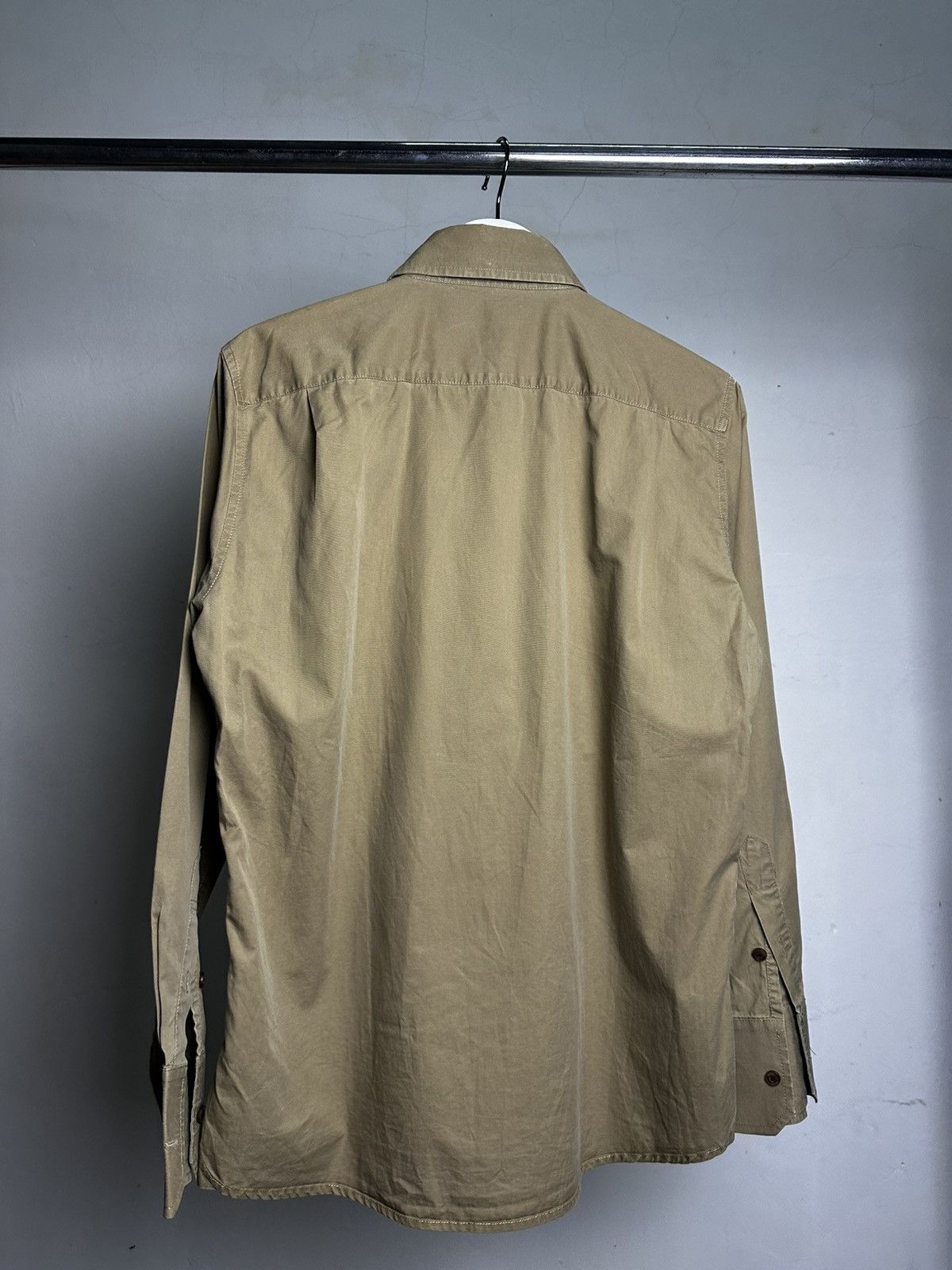 Gucci 00’s Gucci Pleated Rib Shirt Frida Giannini Era Size US M / EU 48-50 / 2 - 8 Thumbnail