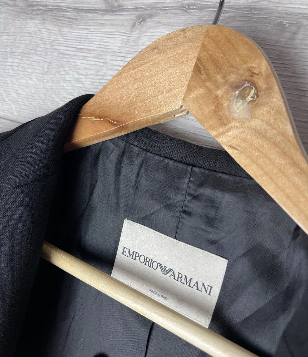Emporio Armani WOMENS BLAZER EMPORIO ARMANi MADE IN ITALYI Size L / US 10 / IT 46 - 7 Thumbnail