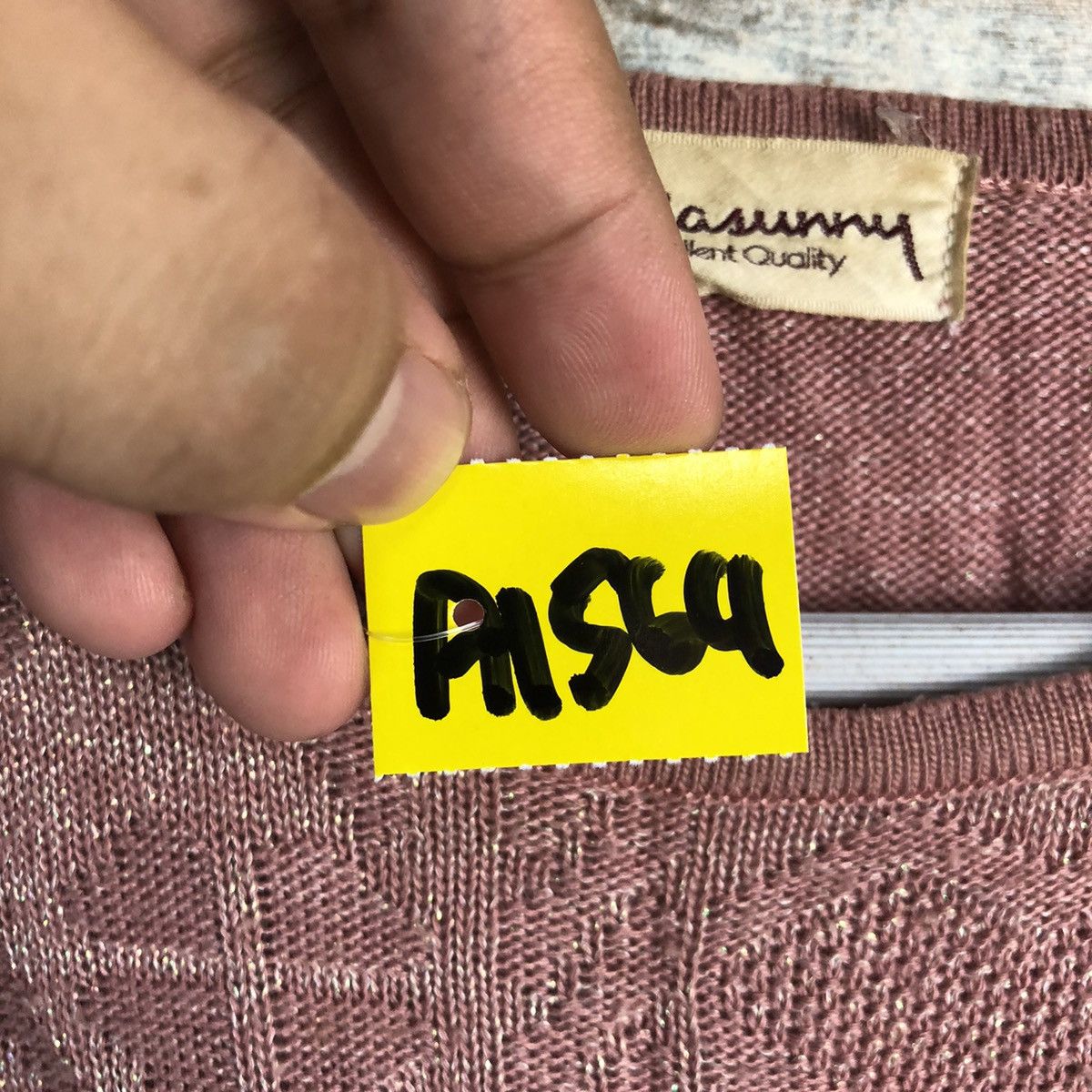 Homespun Knitwear × Japanese Brand Dia Sunny vintage Pink Knitwear #A1569 Size M / US 6-8 / IT 42-44 - 11 Thumbnail