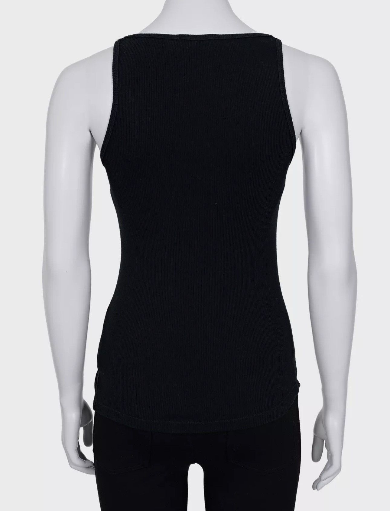 Balmain BALMAIN Decarnin SS 2009 Embellished Tank Top Runway Black Size US XS / EU 42 / 0 - 4 Thumbnail