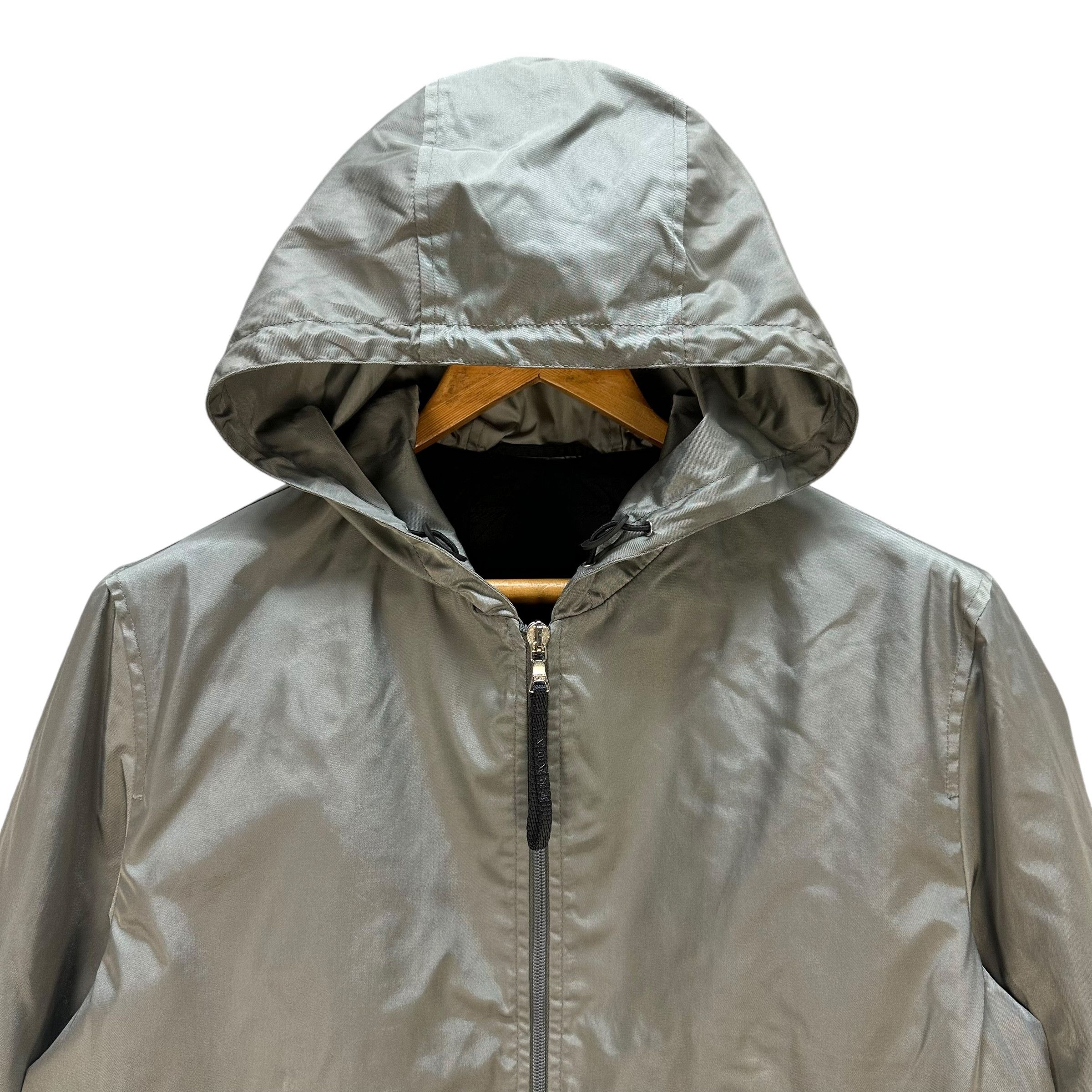 Prada PRADA MILANO Made in Italy Light Hooded Jacket #A50-1178 Size US M / EU 48-50 / 2 - 2 Thumbnail