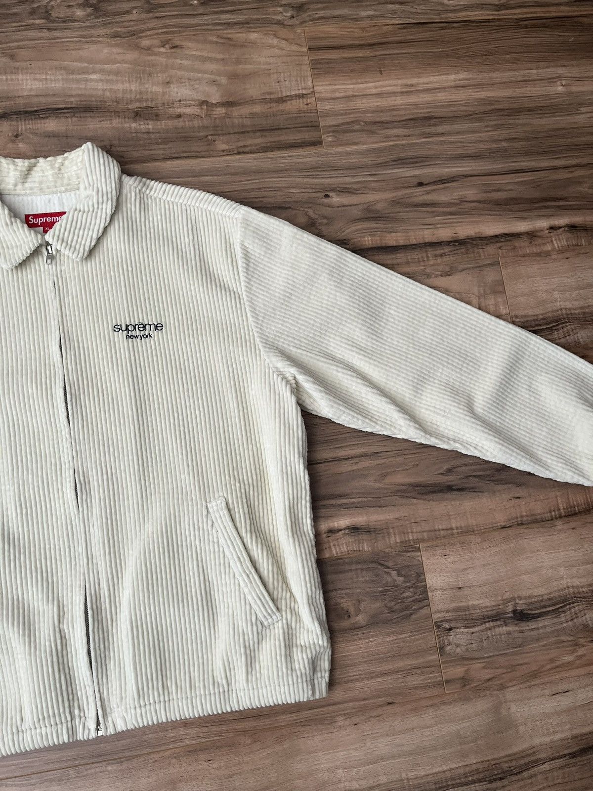 Supreme Supreme Wide Wale Corduroy Zip Jacket Size US XL / EU 56 / 4 - 12 Thumbnail