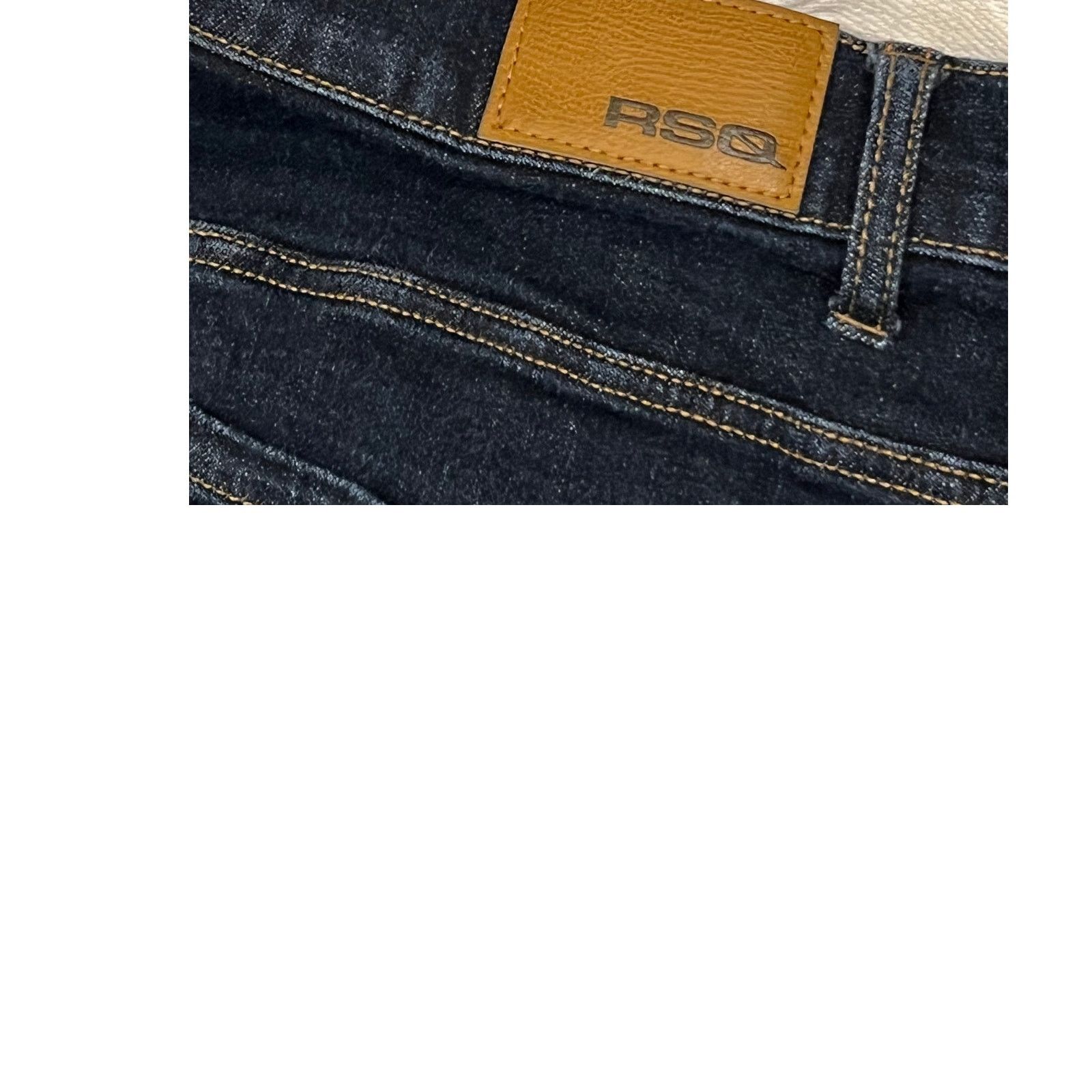 Rsq RSQ Relaxed Taper Slim Straight Jeans Mens 33x32 Size US 33 - 4 Thumbnail