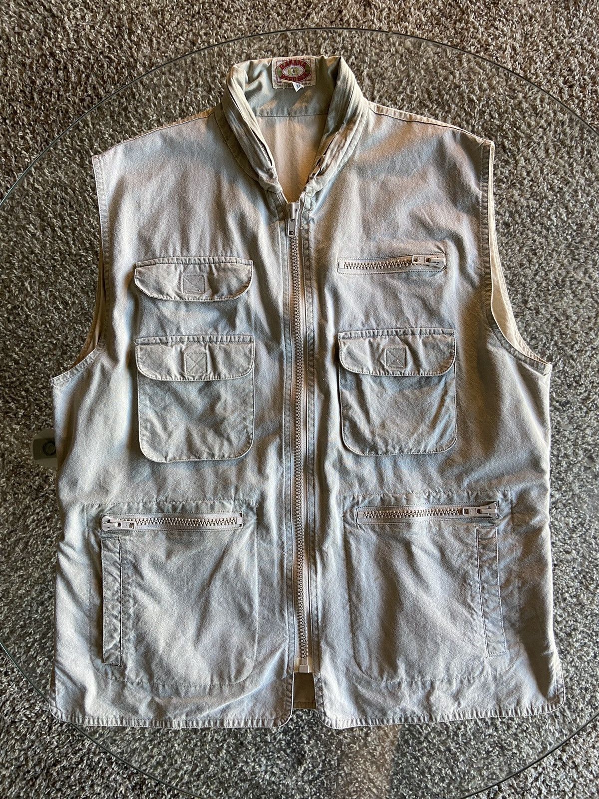 Banana Republic Vintage Banana Republic Men Safari Travel Utility Beige Vest Size US L / EU 52-54 / 3 - 1 Thumbnail