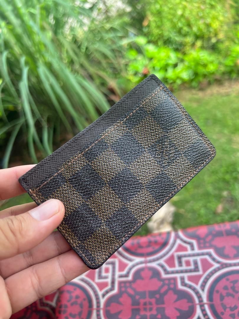 Louis Vuitton Damier Ebene Card Holder Wallet