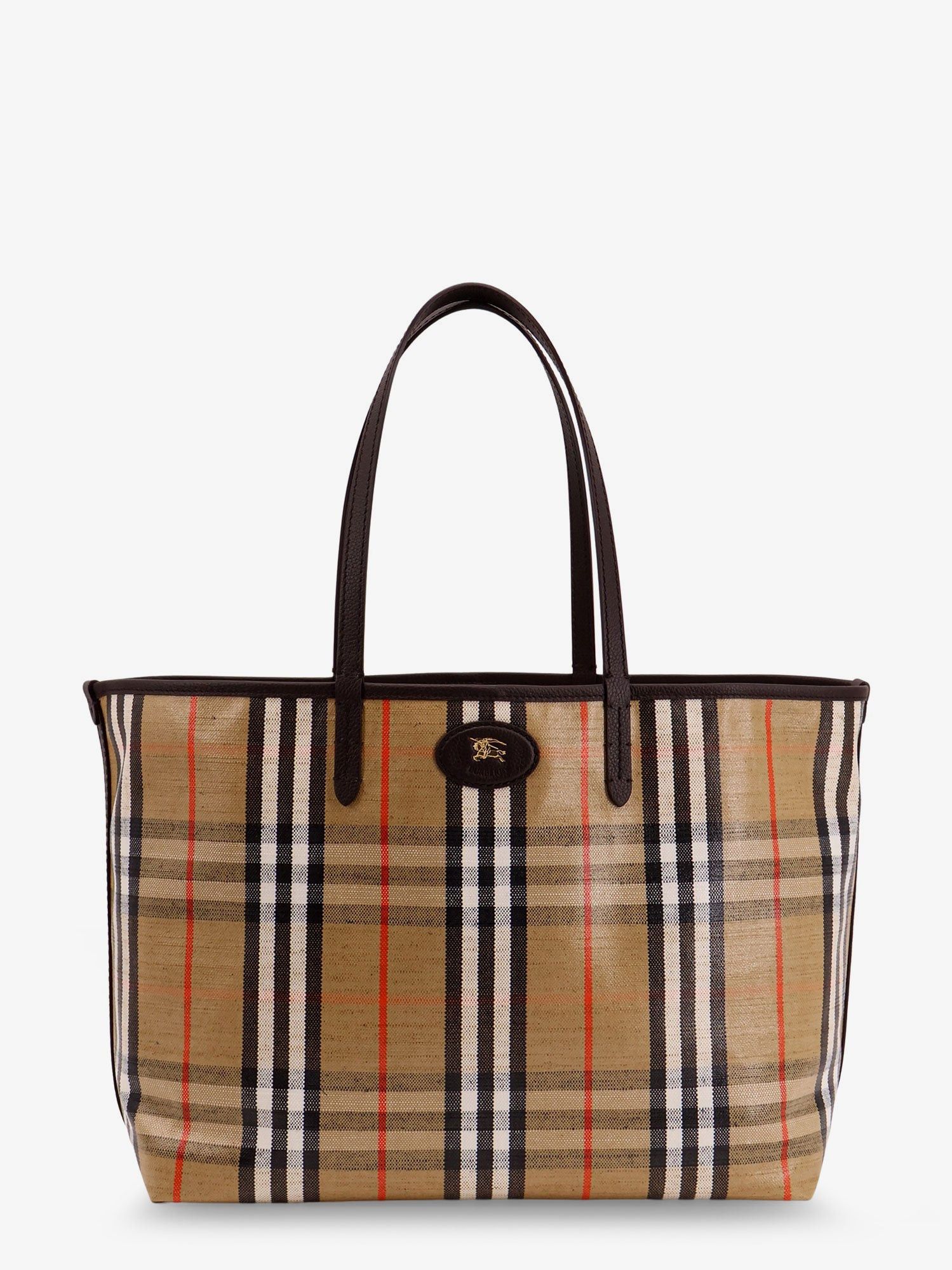 Burberry Highlands Coated Canvas Shoulder Bag Size ONE SIZE - 1 Thumbnail
