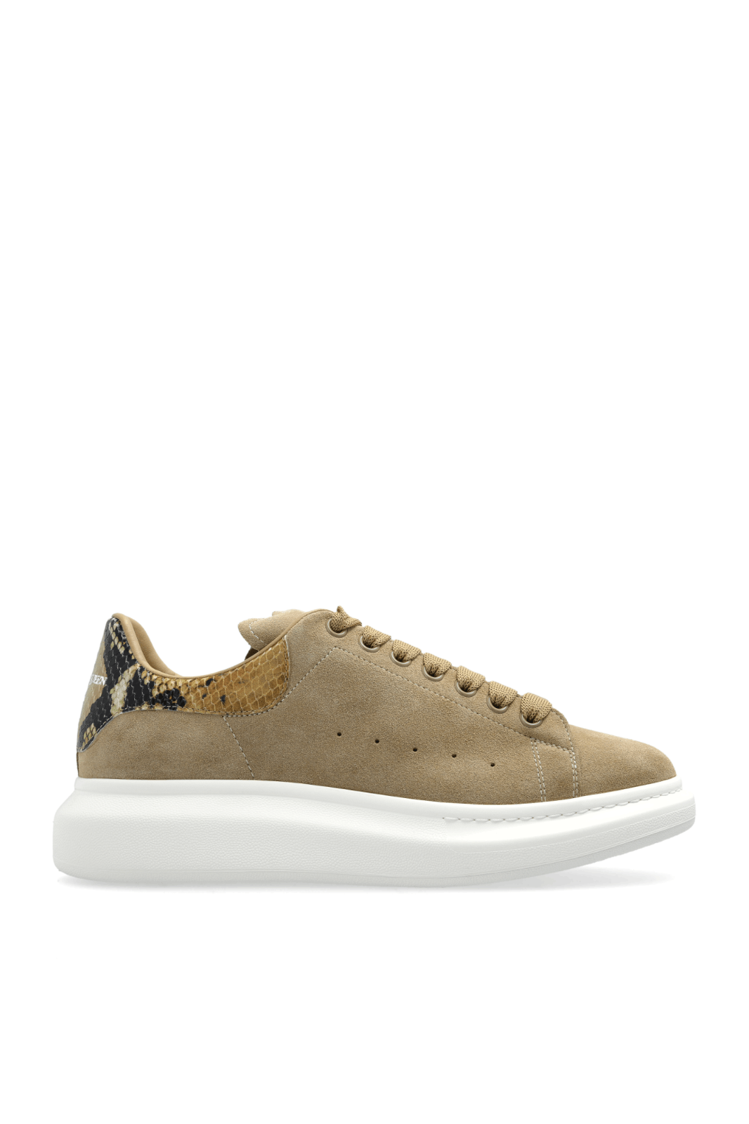 Alexander McQueen ALEXANDER MCQUEEN Oversized Beige Suede Sneakers New Size US 10.5 / EU 43-44 - 2 Thumbnail