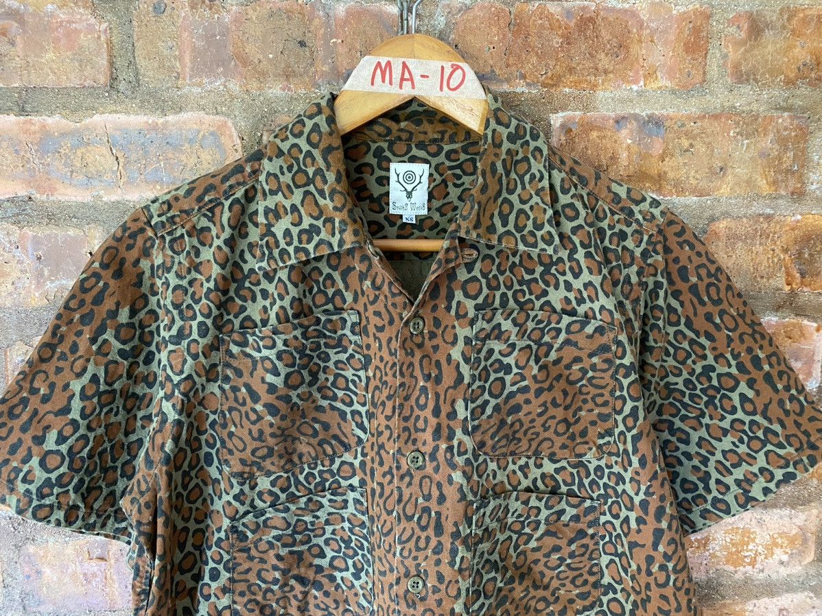 South2 West8 2000s S2W8 6 Pocket leopard shirt Size US S / EU 44-46 / 1 - 3 Thumbnail