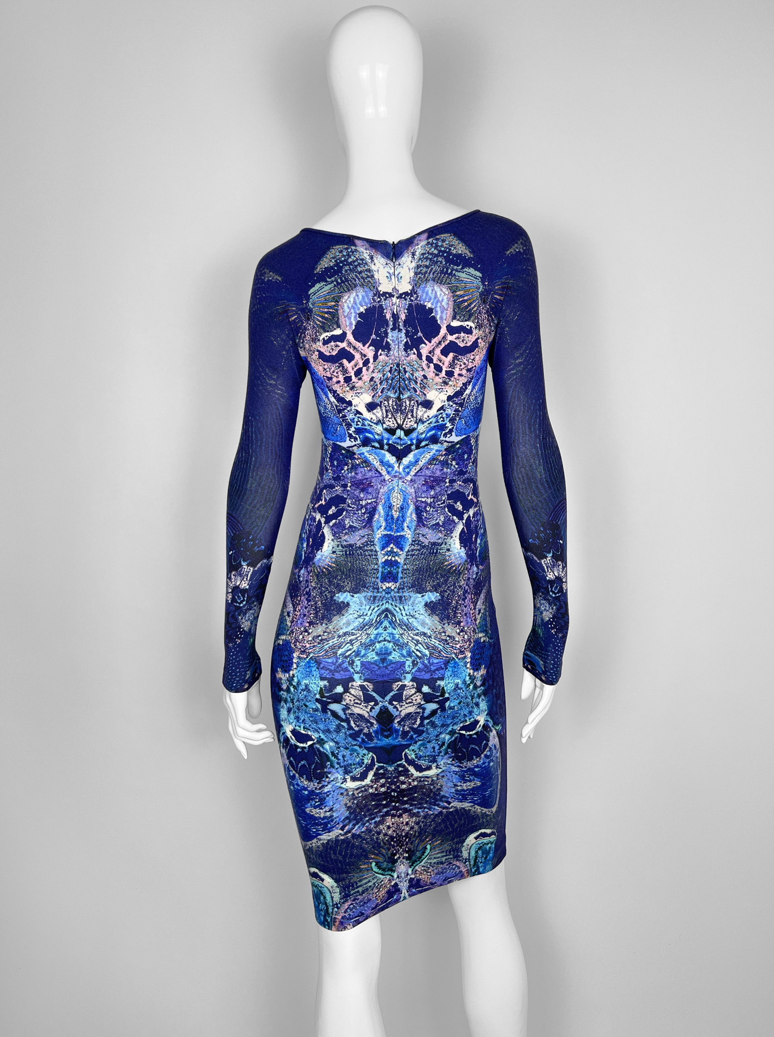 Alexander McQueen S/S 2010 PLATO'S ATLANTIS PYTHON DRESS - ICONIC - RUNWAY - Size XS / US 0-2 / IT 36-38 - 5 Thumbnail