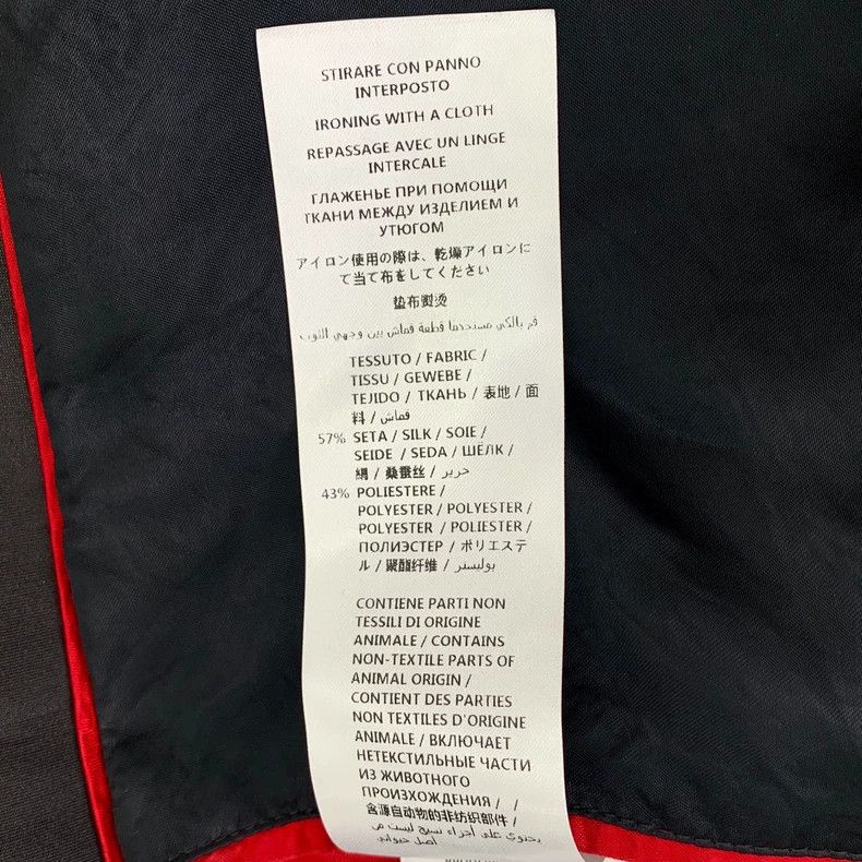 Gucci Gucci Black tiger embroidery mulberry silk zipper long-slee Size US M / EU 48-50 / 2 - 8 Thumbnail