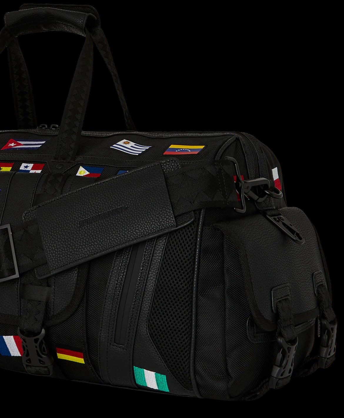 Sprayground JAMES FIRST CLASS GLOBAL FLAGS SPECIAL OPS FULL SIZE DUFFLE Size ONE SIZE - 5 Thumbnail