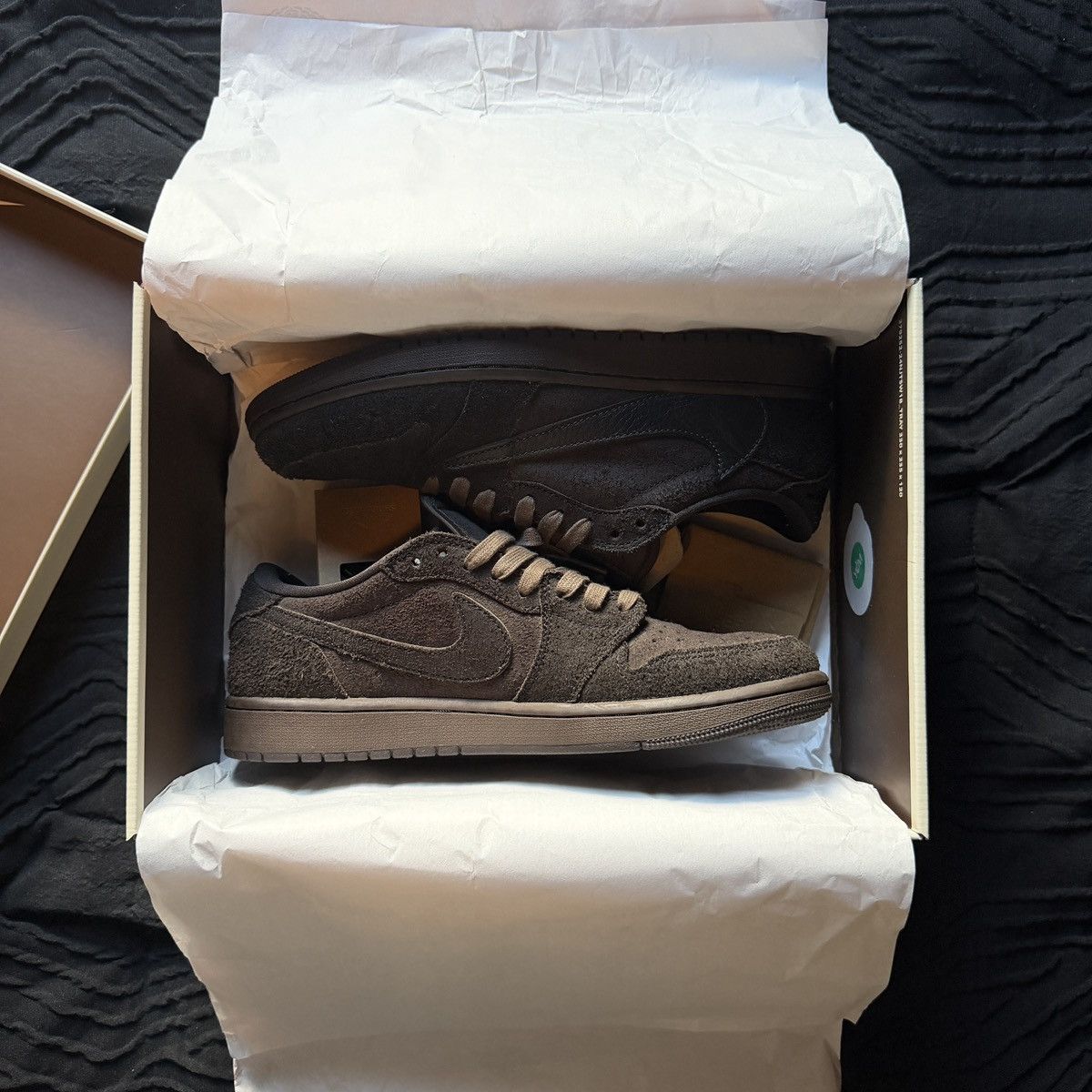 Travis Scott x Air Jordan 1 Retro Low OG SP ‘Velvet Brown’