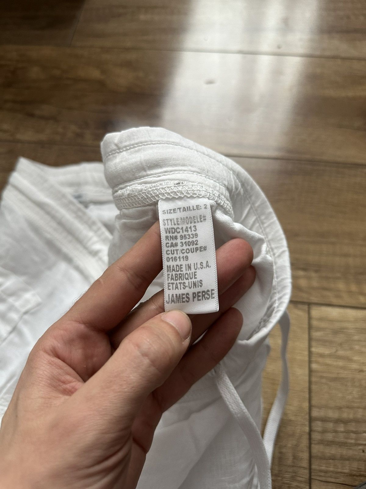 James Perse James Perse Linen Pants Trousers Size US 32 / EU 48 - 10 Thumbnail