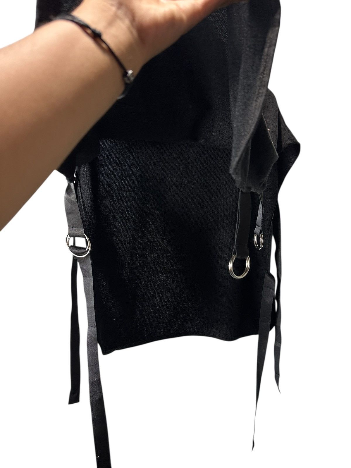 Le Grande Bleu (L.G.B.) VOLCAN & APRHODITE STUDDED BONDAGE HOODIE KMRII LGB STYLE Size US L / EU 52-54 / 3 - 5 Thumbnail