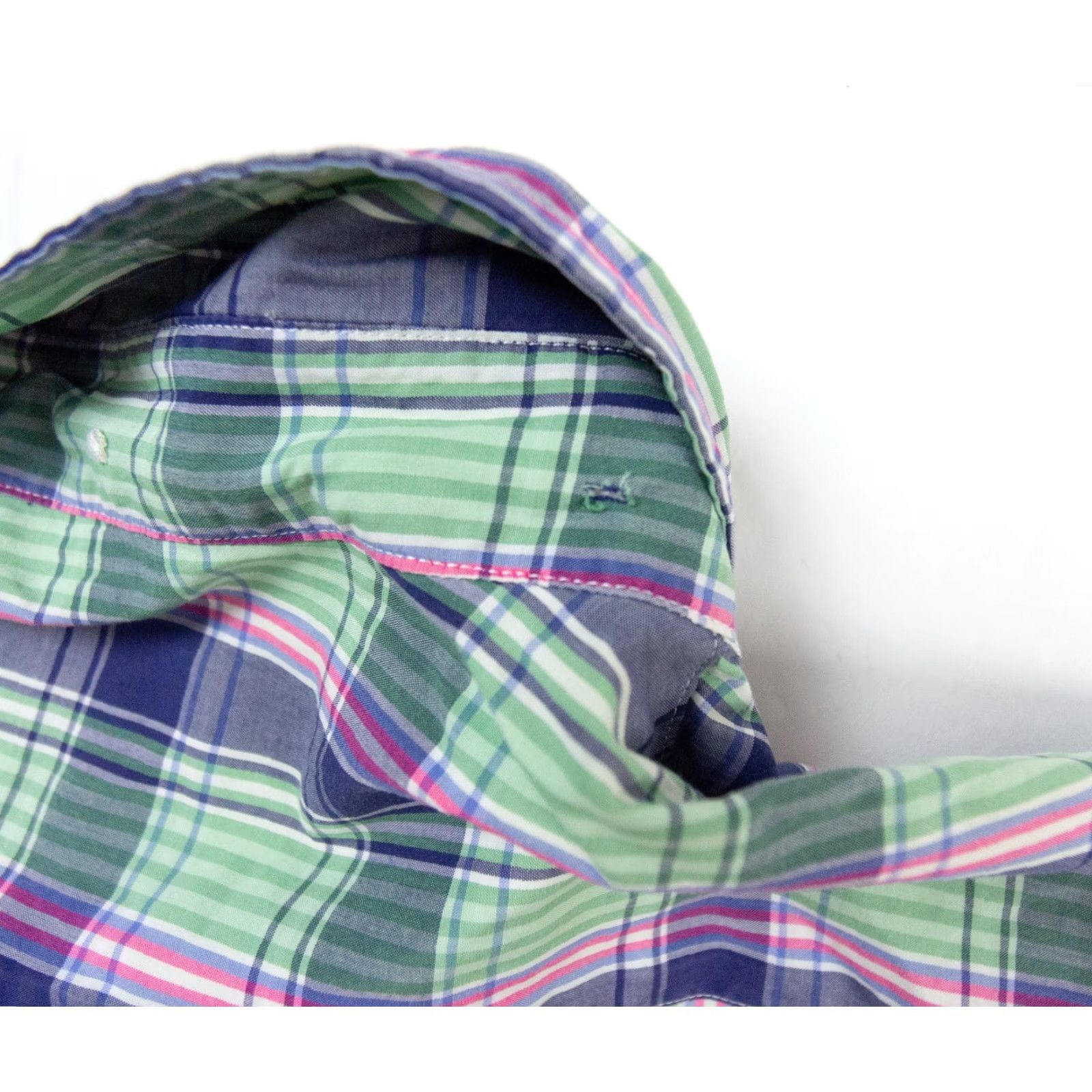 Brooks Brothers Brooks Brothers Green Check Plaid Button Down Shirt Mens Large Long Sleeve Preppy Size US L / EU 52-54 / 3 - 6 Thumbnail