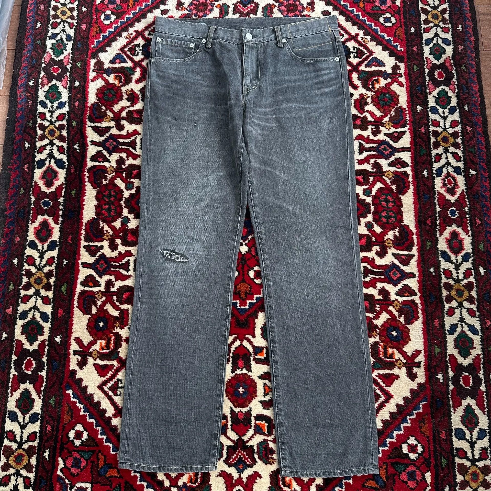Visvim visvim 17aw 04d10 black jeans w34l30 Size US 34 / EU 50 - 1 Thumbnail