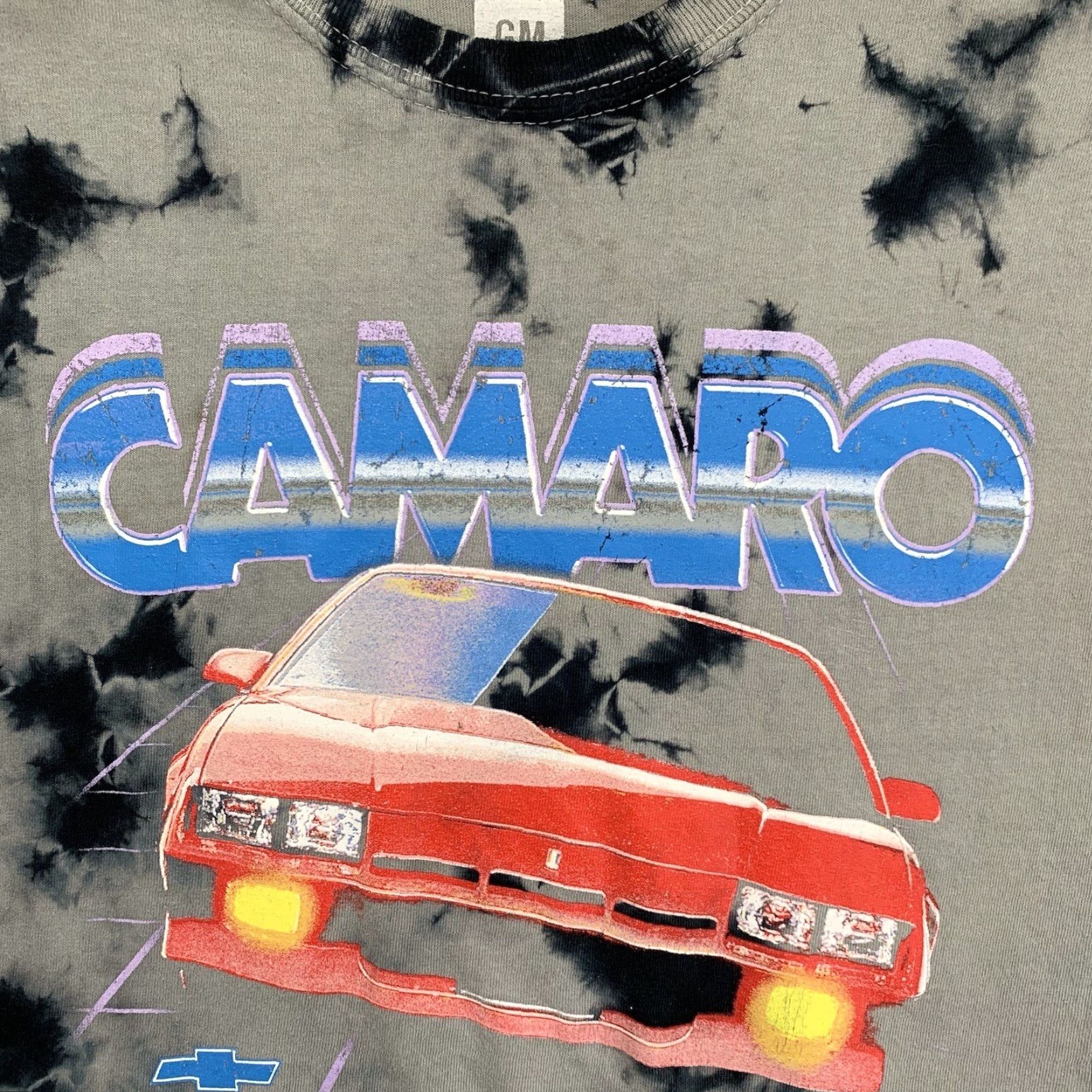 Vintage GM Chevrolet Geometric Logo T-Shirt Men's S Gray Short Sleeve Crew Neck American Cars Size US S / EU 44-46 / 1 - 6 Thumbnail
