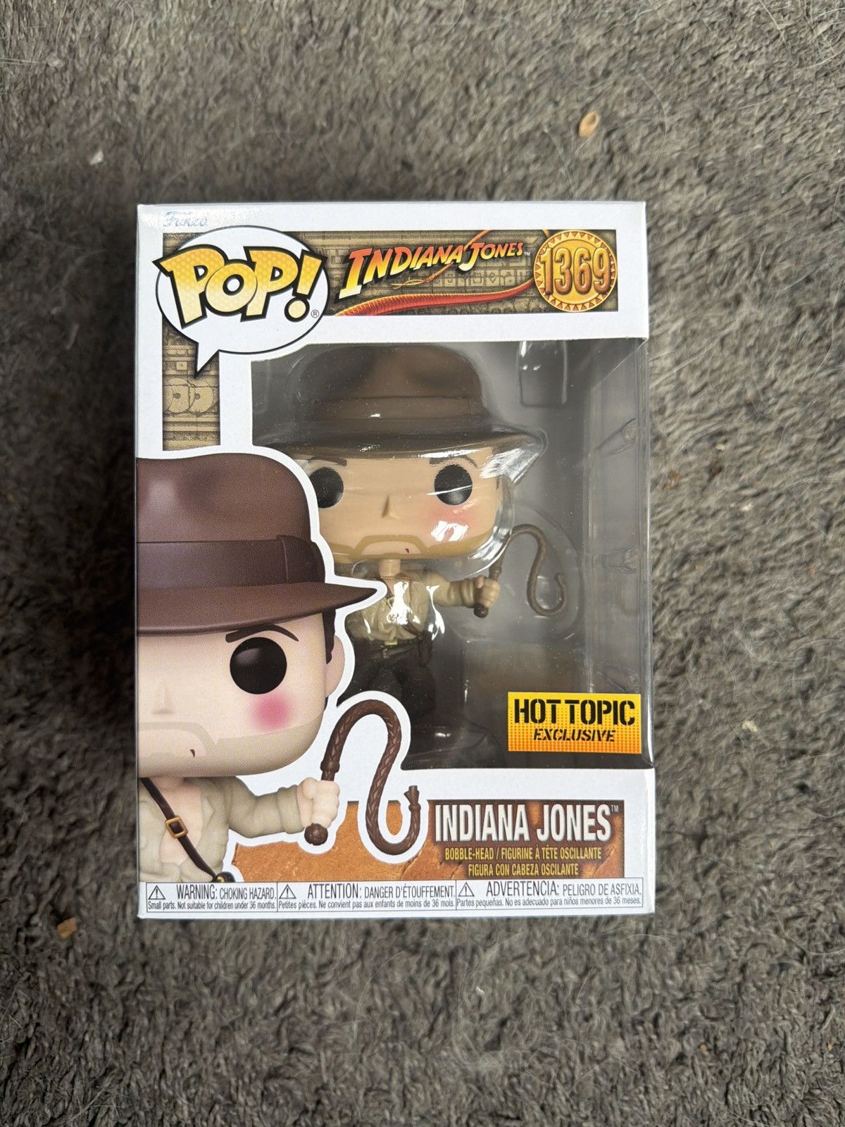 Disney Funko Pop! Indiana Jones Bobble-Head Size ONE SIZE - 1 Thumbnail