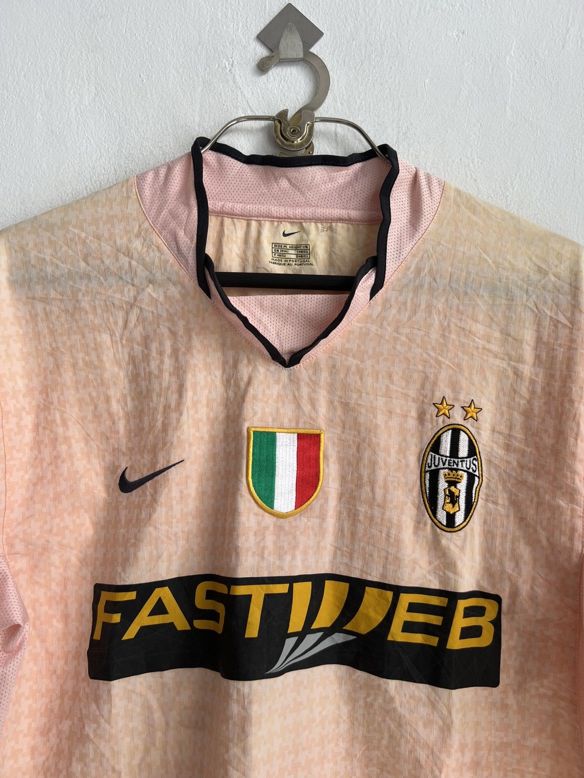 Nike × Vintage Vintage 2003-04 Nike Juventus FC Seria A Away Jersey #Nedved Size US M / EU 48-50 / 2 - 3 Thumbnail