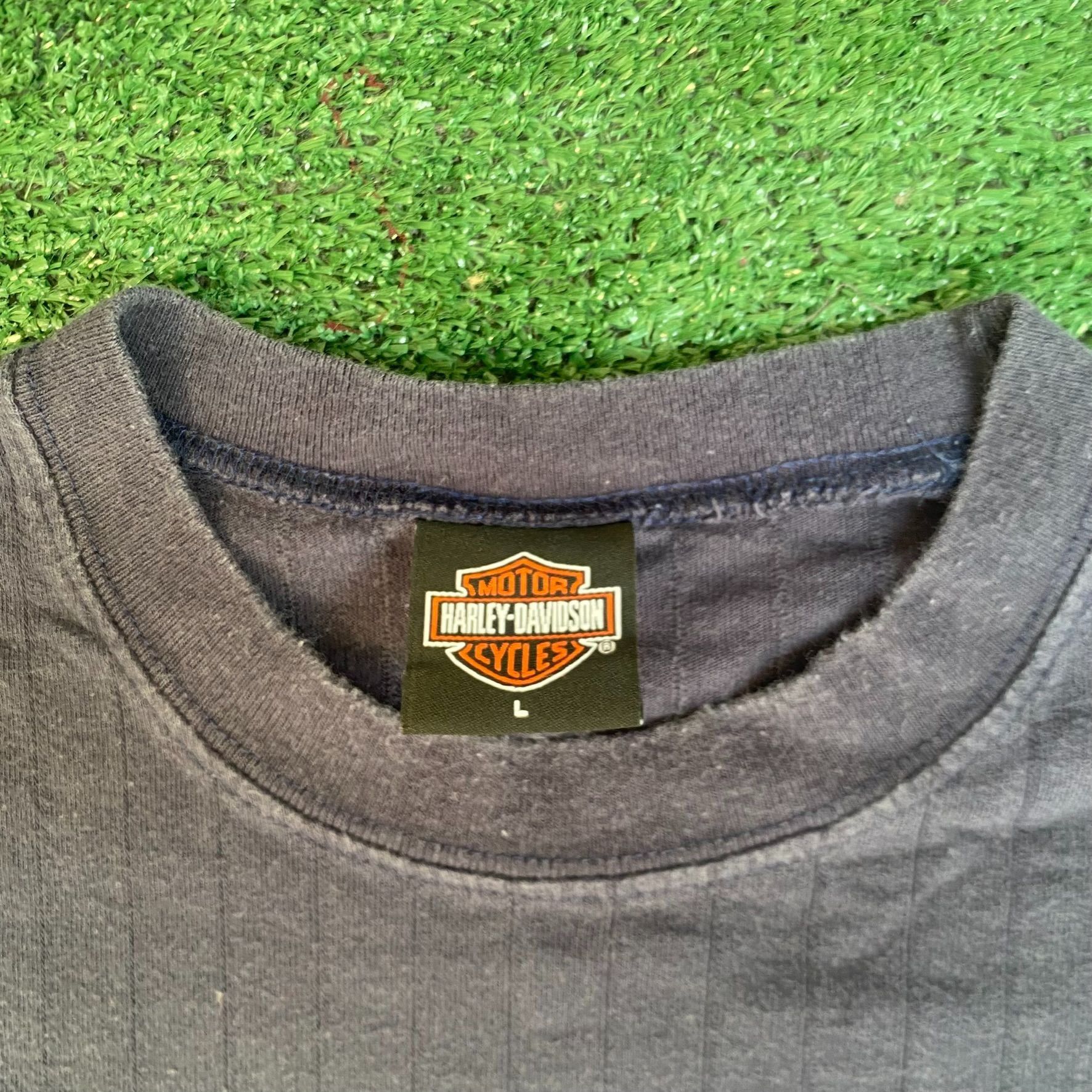 Harley Davidson Vintage Y2K Harley Davidson Shirt Biker Motorcycle Logo Tee Size US L / EU 52-54 / 3 - 7 Thumbnail