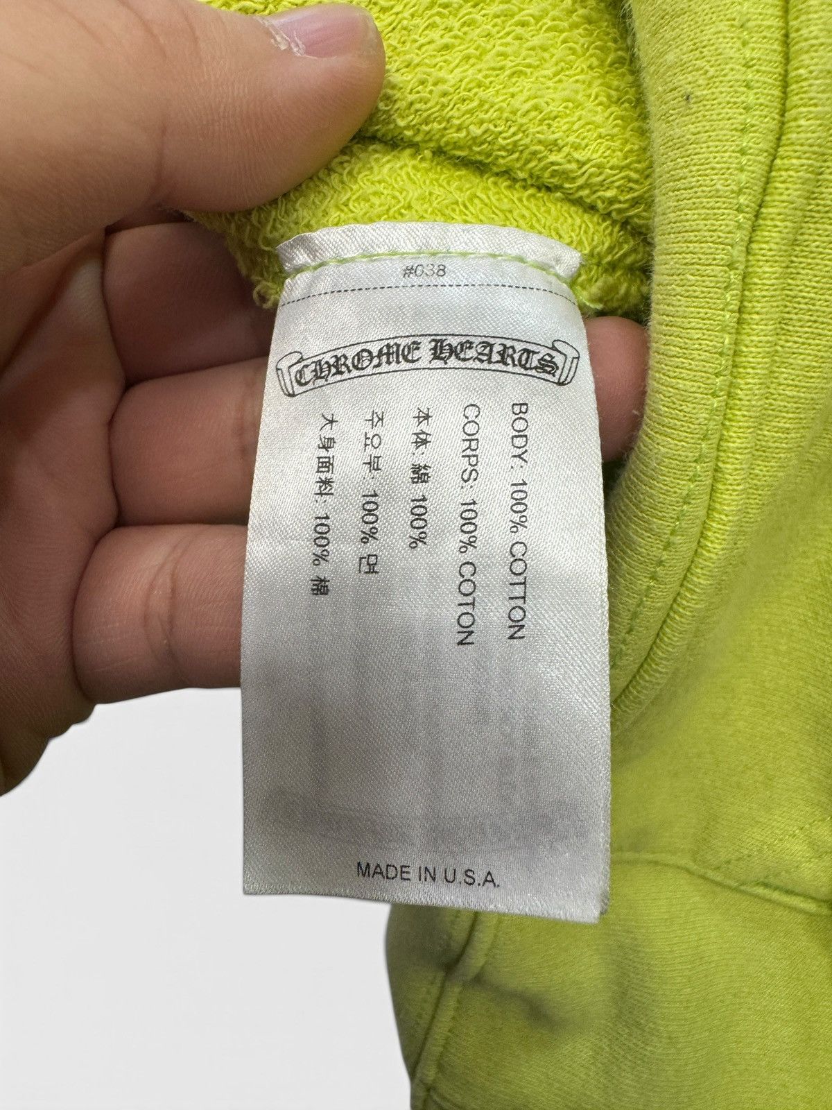 Chrome Hearts Chrome Hearts Matty Boy Yellow Link Hoodie Size US M / EU 48-50 / 2 - 13 Thumbnail