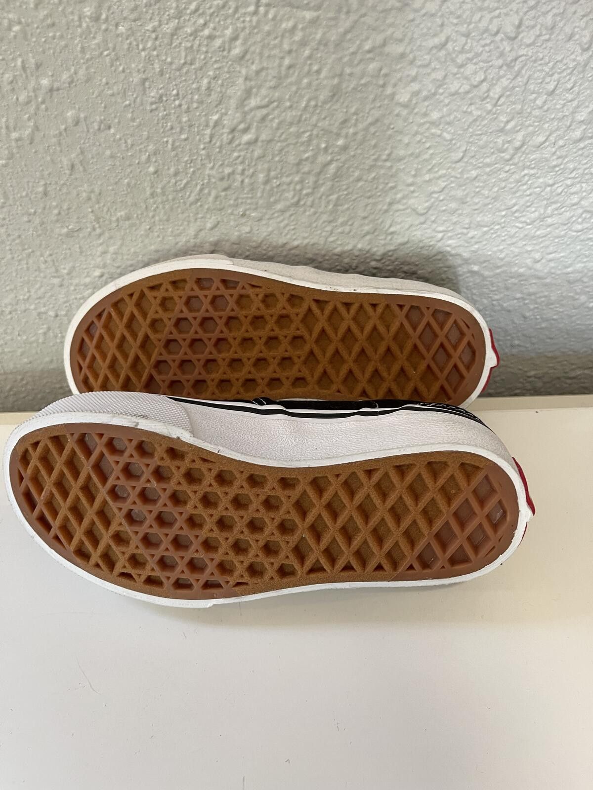 Vans Vans Classic Slip-On Shoes with Blue Flame Design Size US 11 / EU 44 - 4 Thumbnail