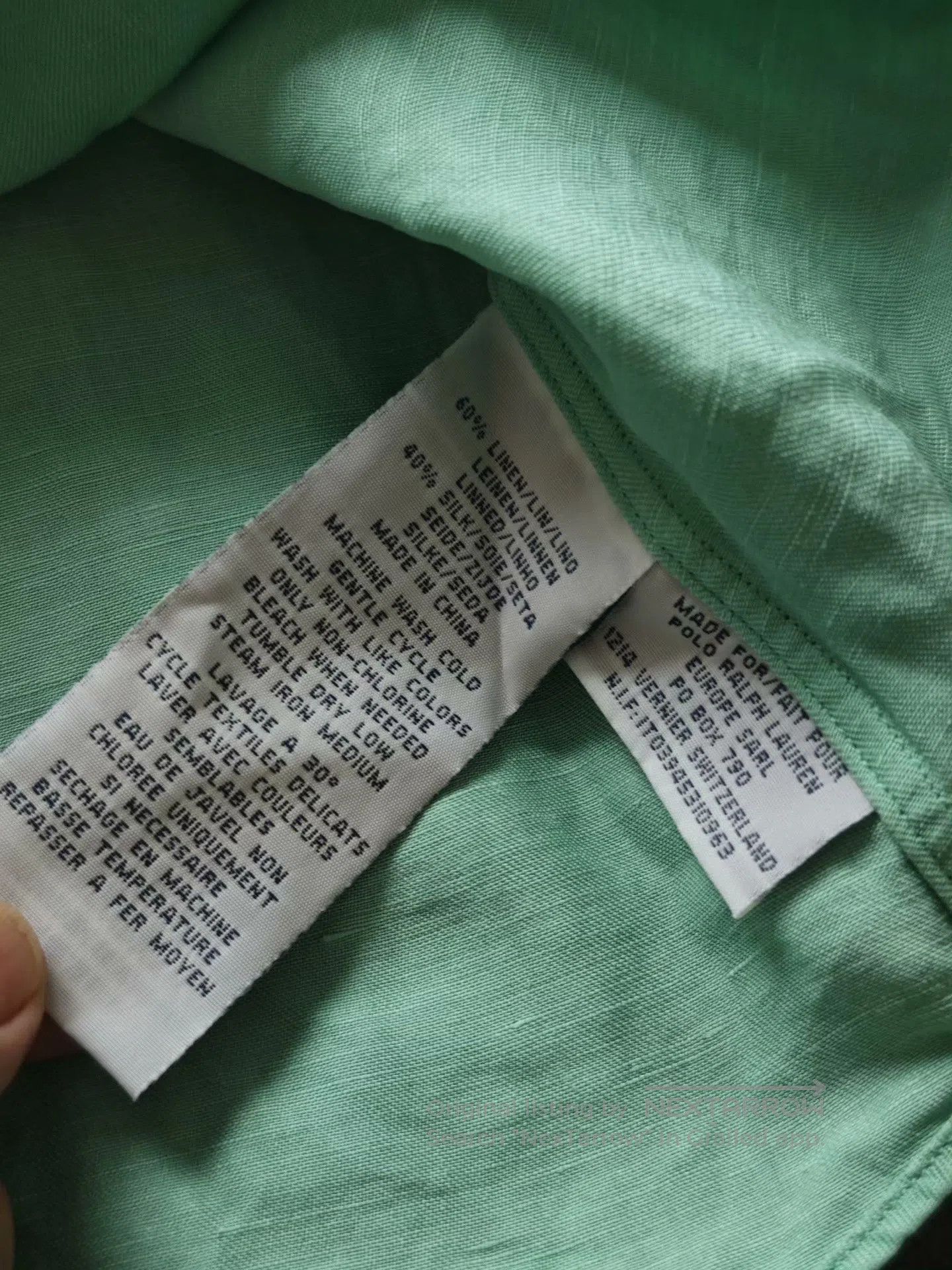 Polo Ralph Lauren Polo Ralph Lauren 90s Linen Silk Shirt. Size US L / EU 52-54 / 3 - 6 Thumbnail