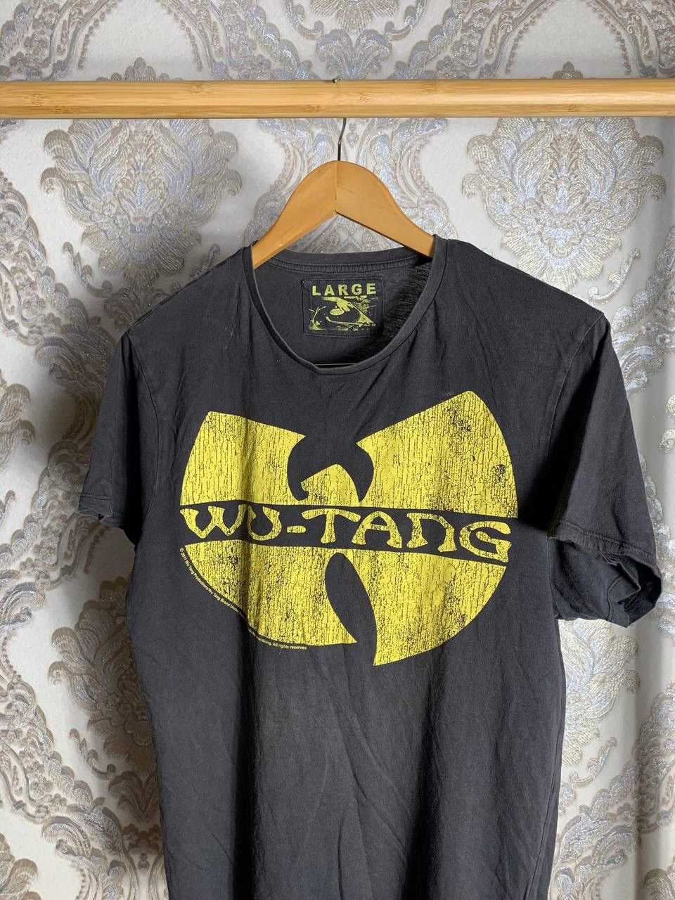 Rap Tees VERY RARE WU TANG CLAN BIG LOGO T-SHIRT RETRO Y2K 90s SK8 Size US L / EU 52-54 / 3 - 2 Thumbnail