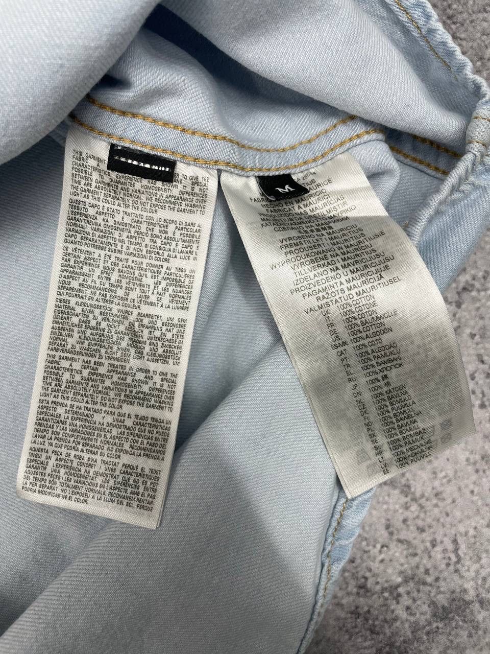 Diesel Diesel Men Denim Shirt Light Blue Snap Button Western Style Size US M / EU 48-50 / 2 - 7 Thumbnail