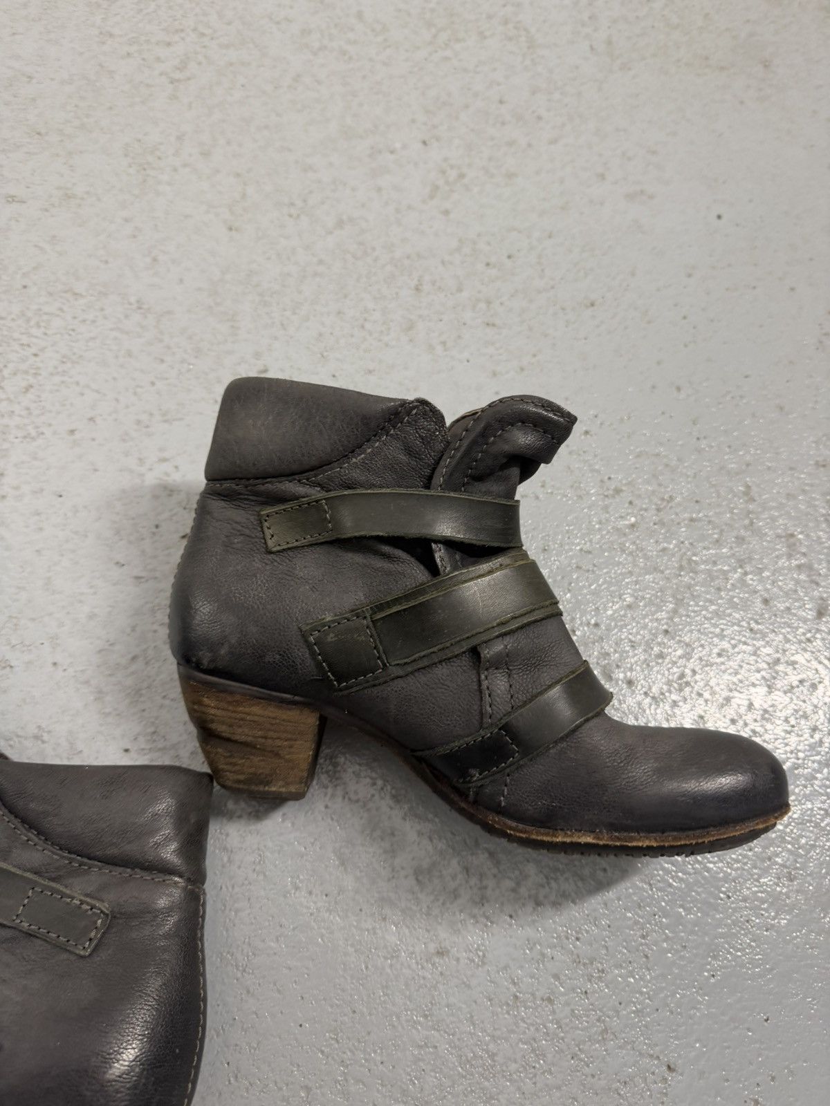 A.S.98 Vintage A.S.98 Leather Buckle Boots Size US 8 / IT 38 - 7 Thumbnail