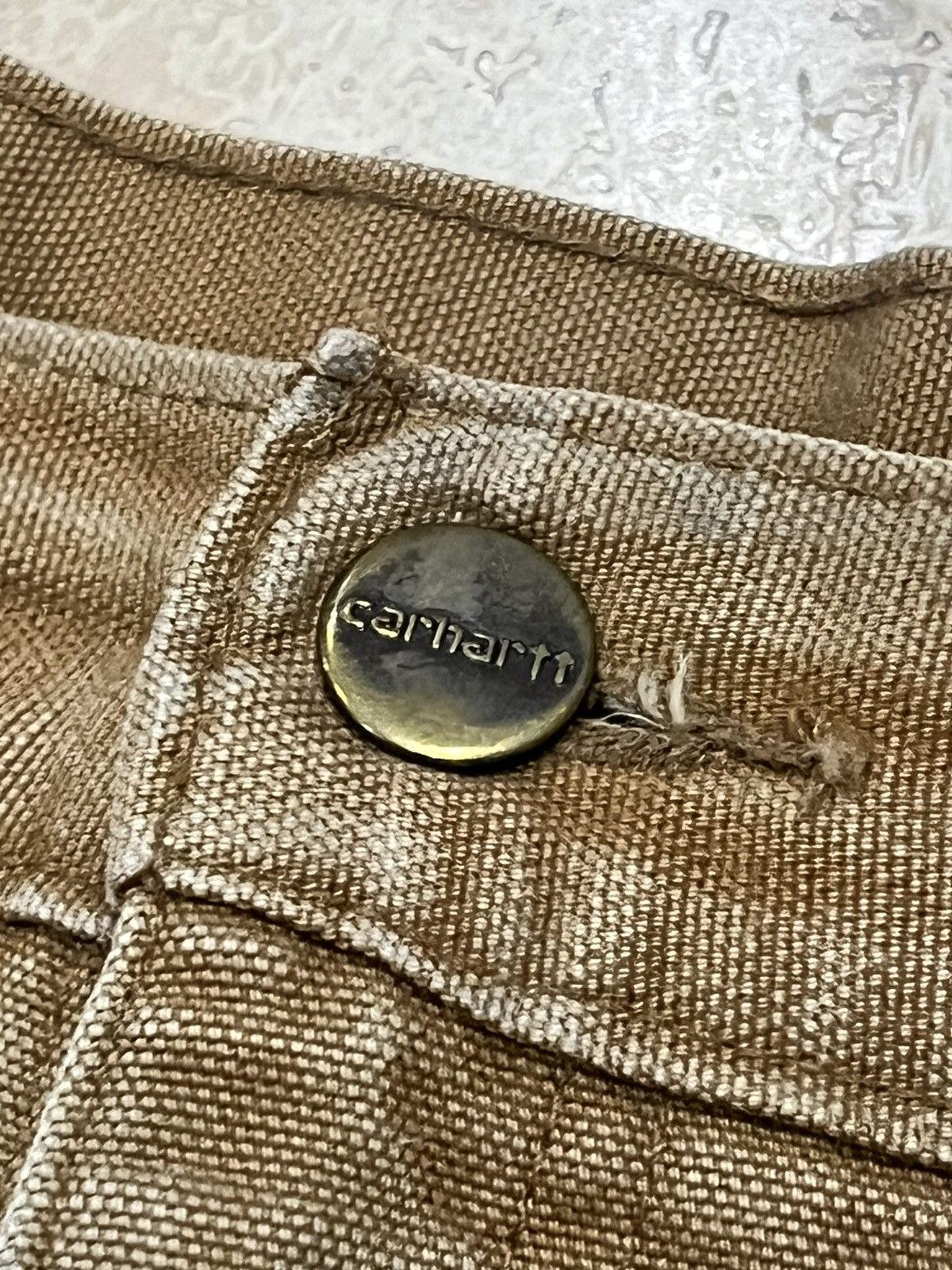Carhartt Vintage Carhartt B111-BRN Insulated Work Painters Pants Size US 34 / EU 50 - 6 Thumbnail