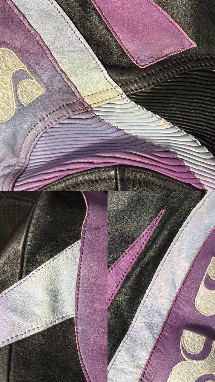 Leather NEW IDCS ISS motorrad mode Leather Pants Moto Biker Racing Size US 32 / EU 48 - 11 Thumbnail